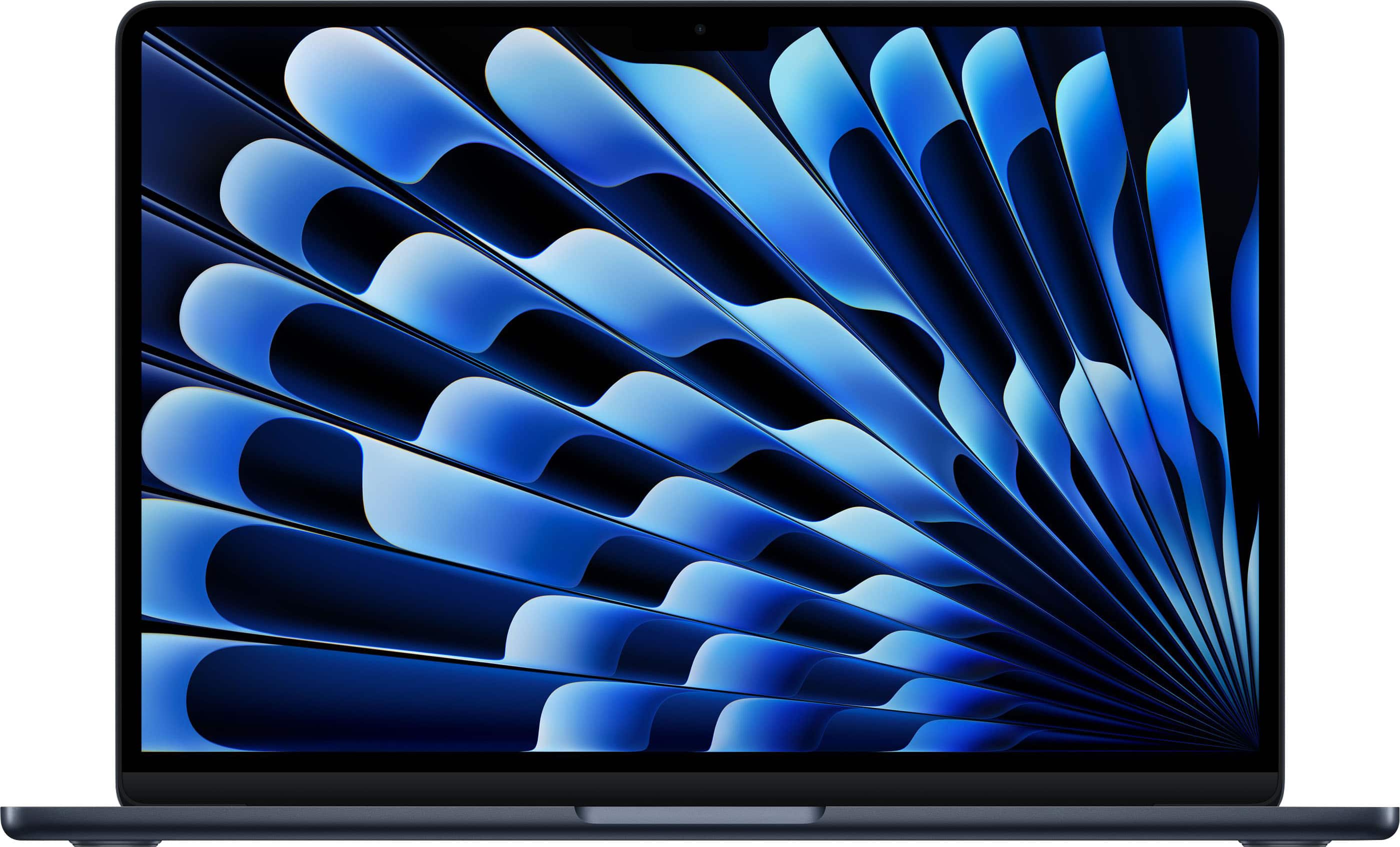 13-inch MacBook Air - Apple M5 chip with 10-core CPU and 8-core GPU - 16GB Memory - 512GB SSD - Midnight product image
