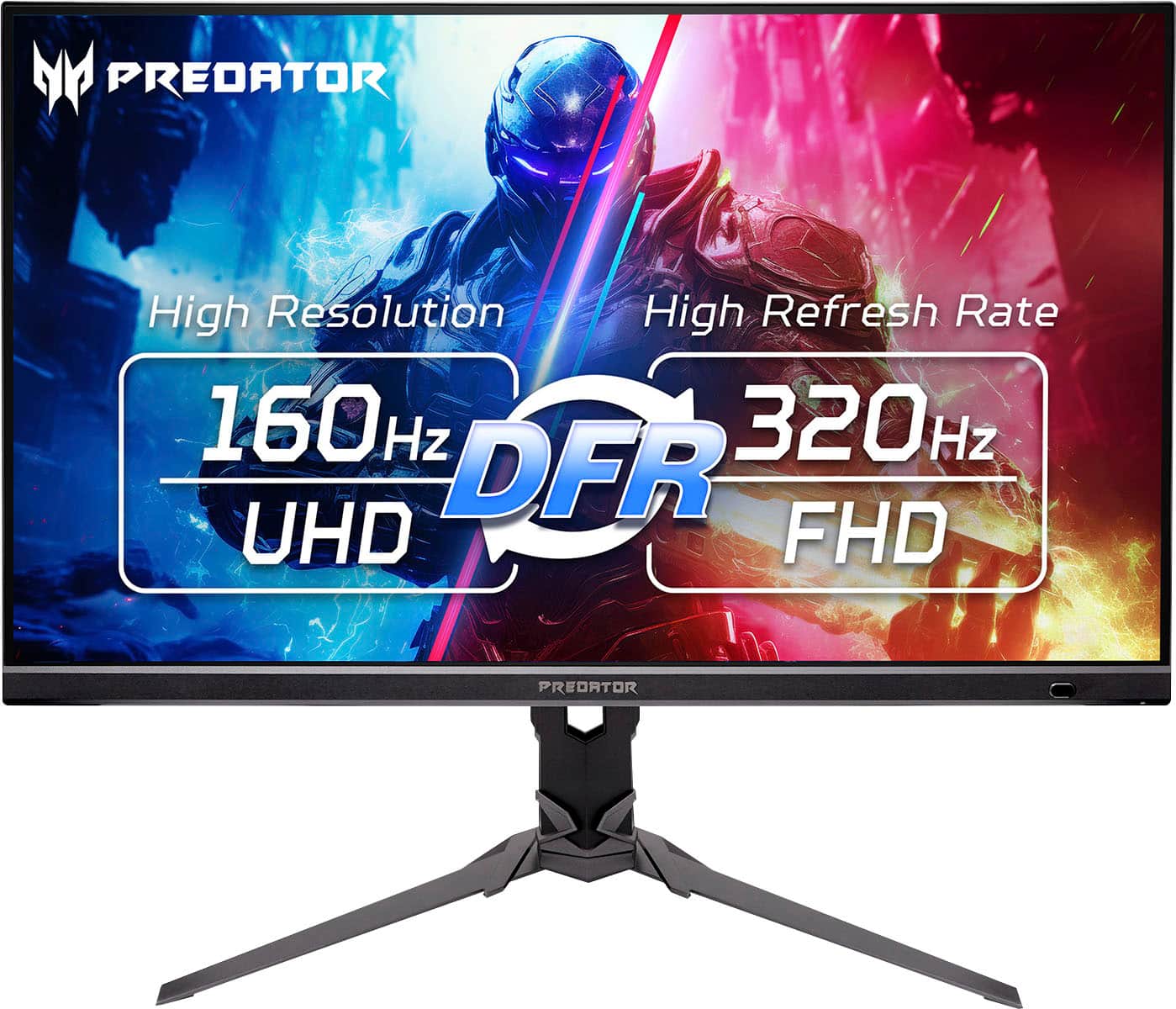 Acer - Predator XB273K 27" 4K UHD IPS Up to 320Hz Up to 0.5ms FreeSync Premium Gaming Monitor with HDR400 (DisplayPort, HDMI…