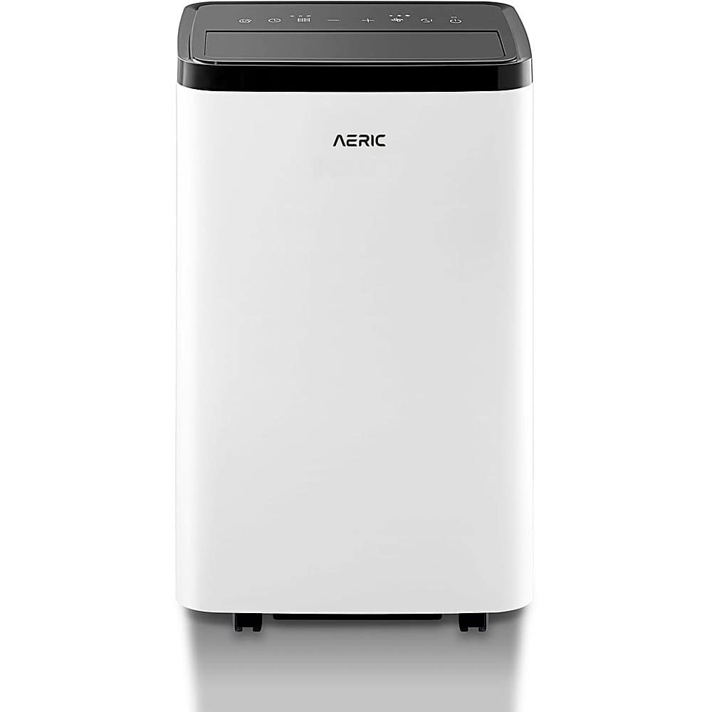 Aeric - 700 Sq. Ft Portable Air Conditioner with 10,000 BTU Supplemental Heat Function - White product image