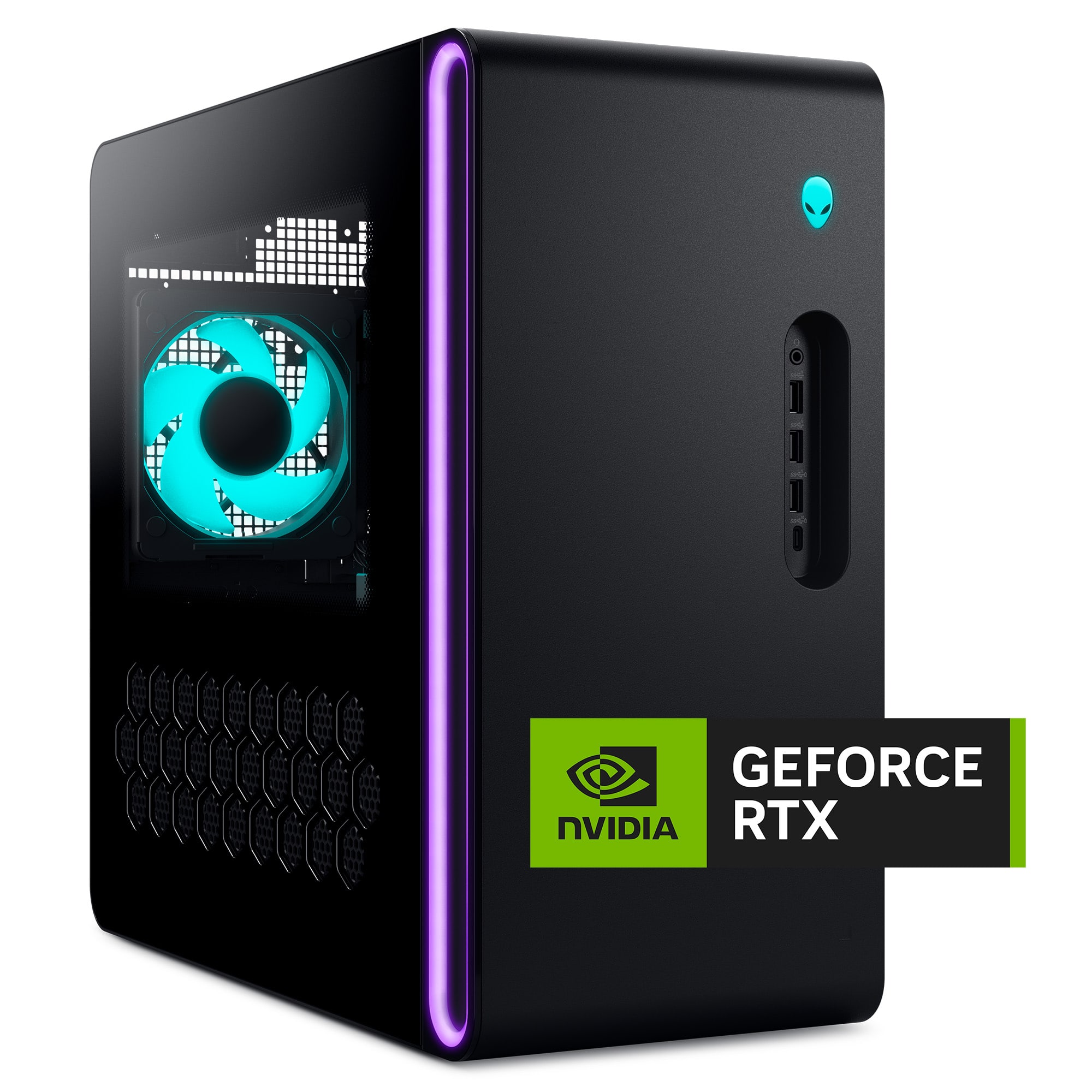 Alienware - Aurora Gaming Desktop - Intel Core Ultra 7 265F 2025 - 32GB Memory - NVIDIA GeForce RTX 5060 Ti 8GB - 1TB Storag…