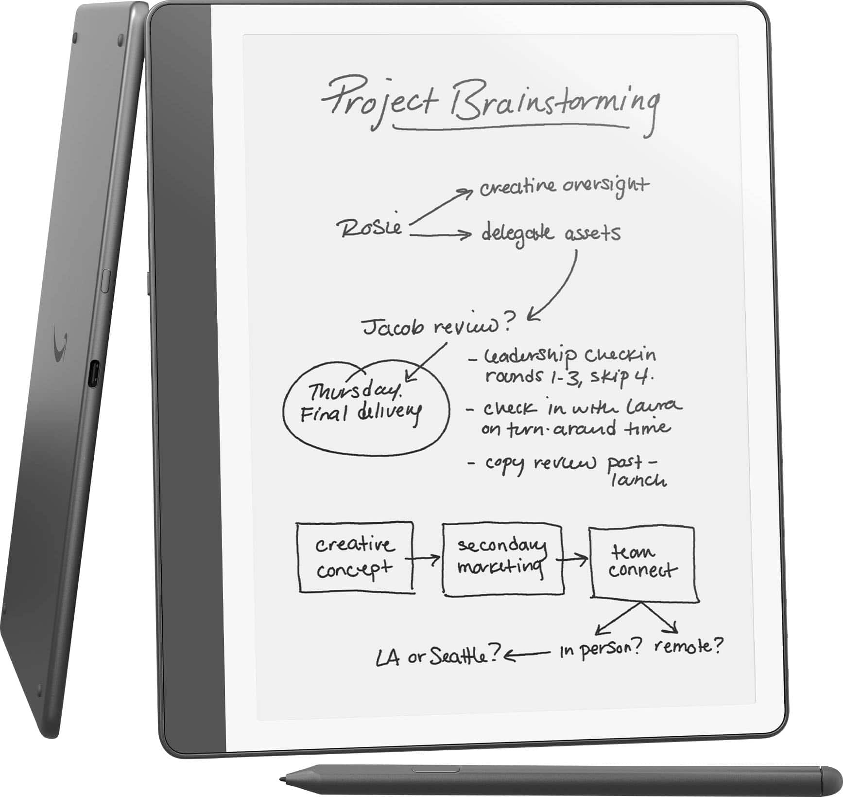 Amazon - Kindle Scribe (64GB) - 2024 - Tungsten product image
