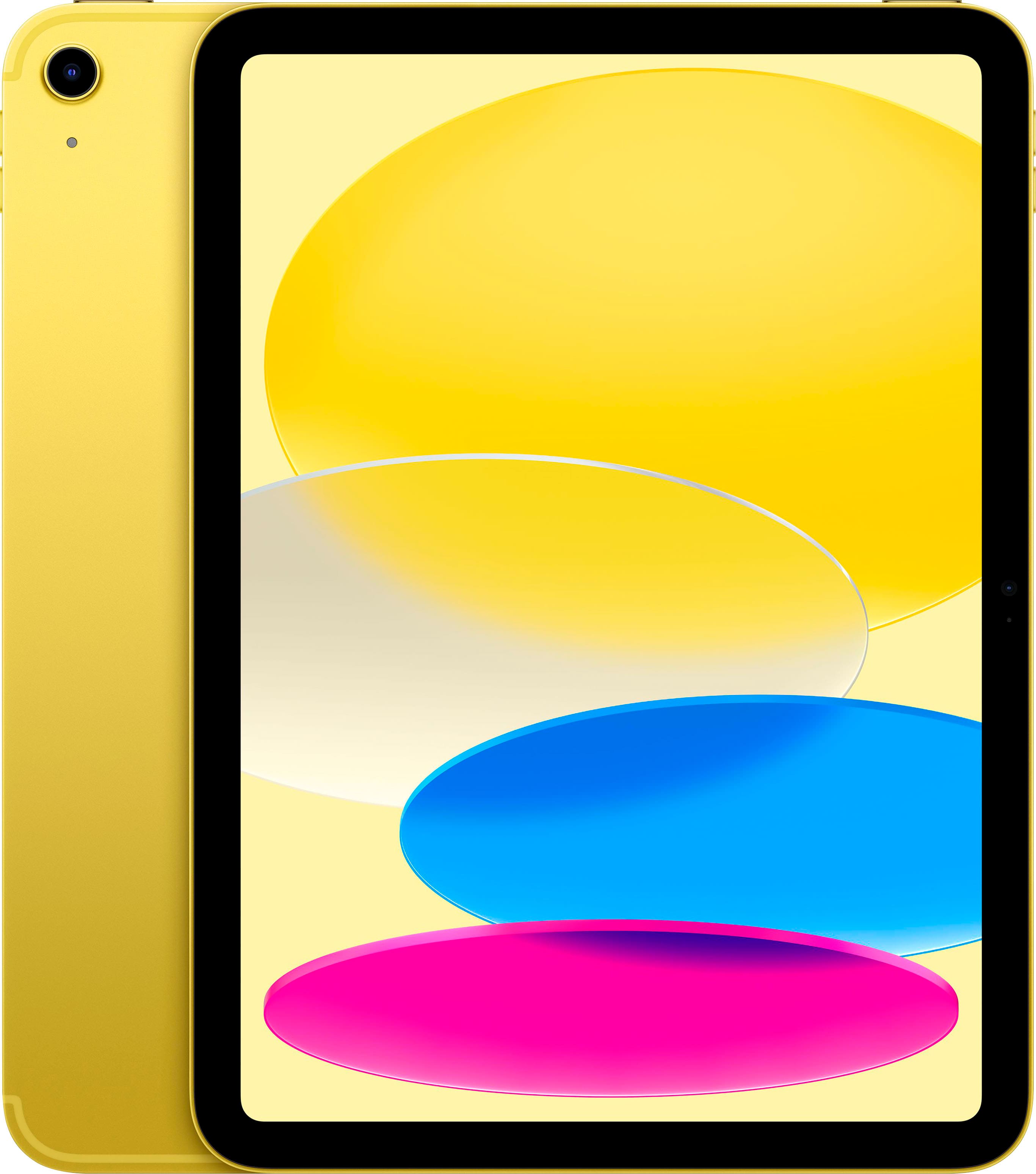 Apple - 11-inch iPad A16 chip with Wi-Fi + Cellular - 128GB - Yellow (Unlocked) product image