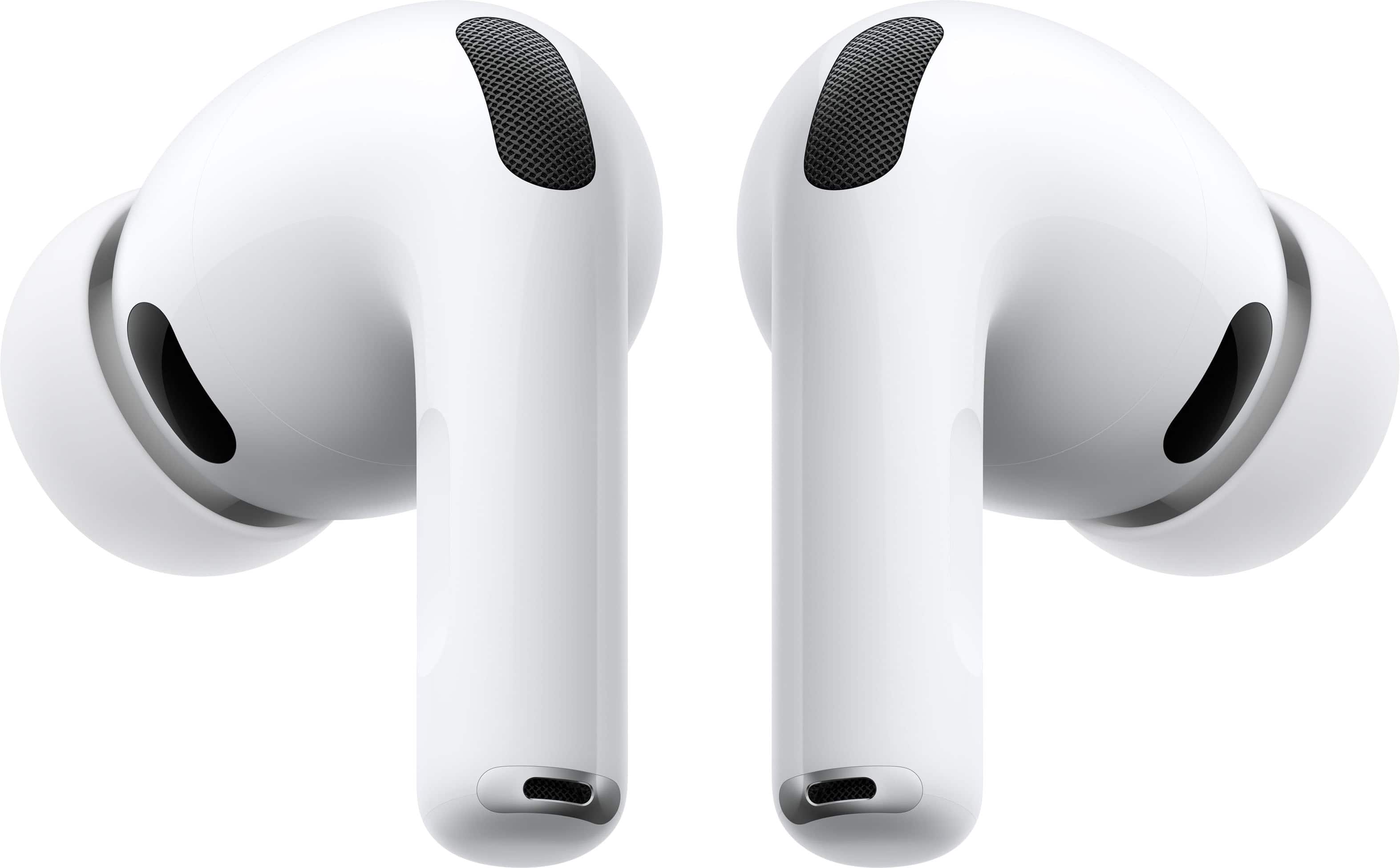 Apple - AirPods Pro 3, Wireless Active Noise Cancelling Earbuds with Heart Rate Sensing Feature - White product image