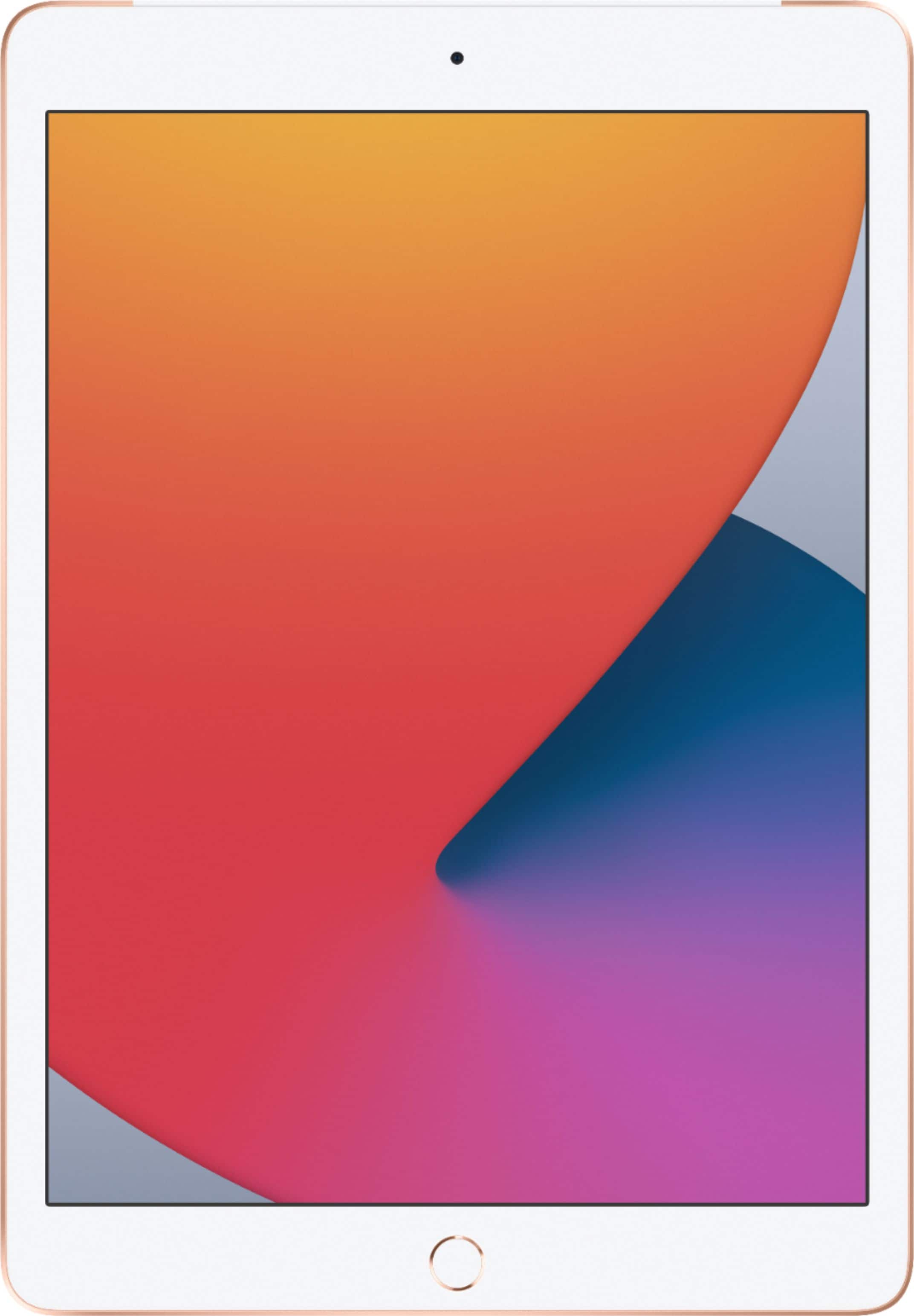 Apple - Geek Squad Certified Refurbished 10.2-Inch iPad - (8th Generation) with Wi-Fi - 32GB - Silver product image