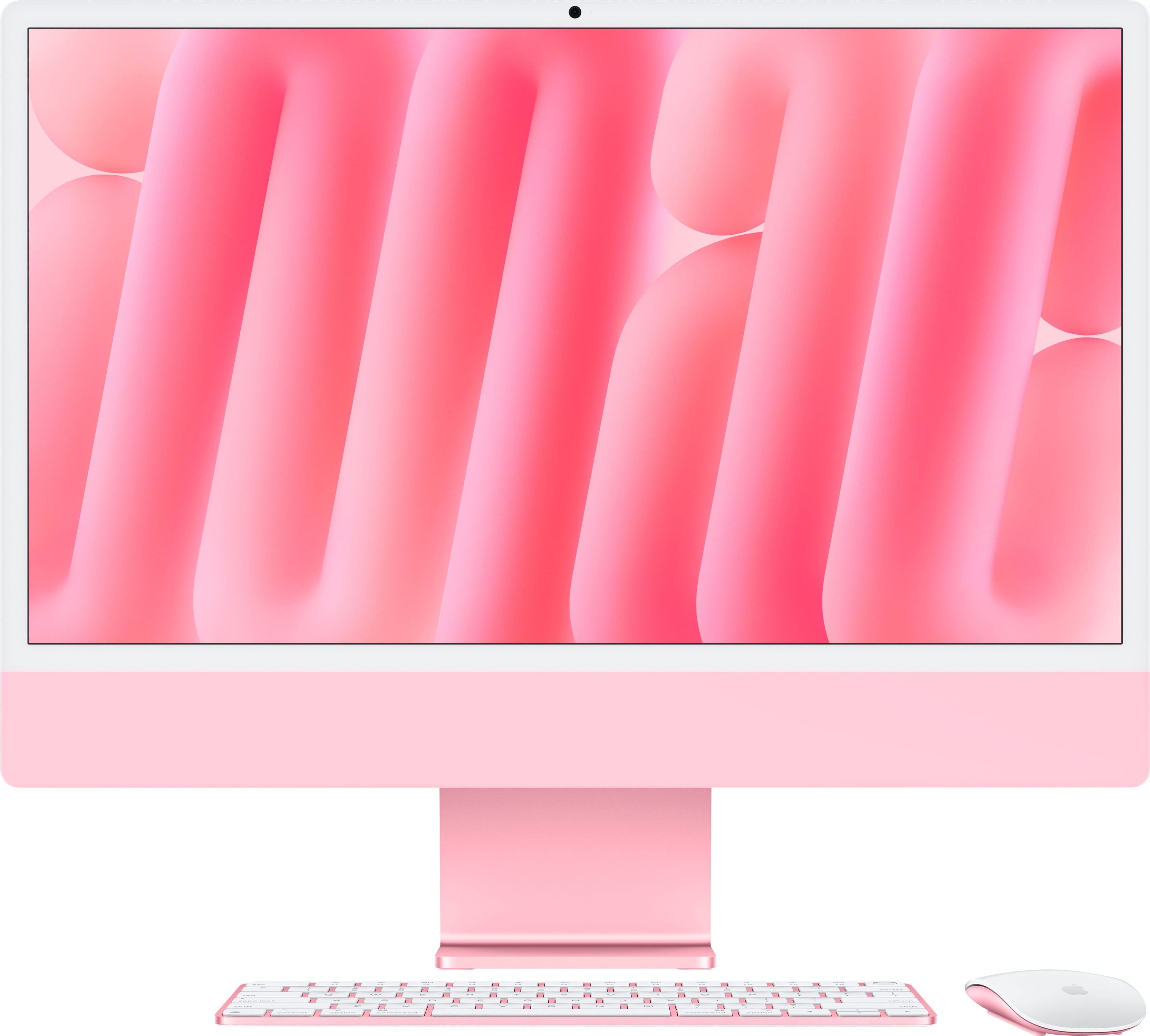Apple - iMac 24-inch All-in-One - M4 chip - Built for Apple Intelligence - 10 Core CPU - 10 Core GPU - 16GB Memory - 256GB S…