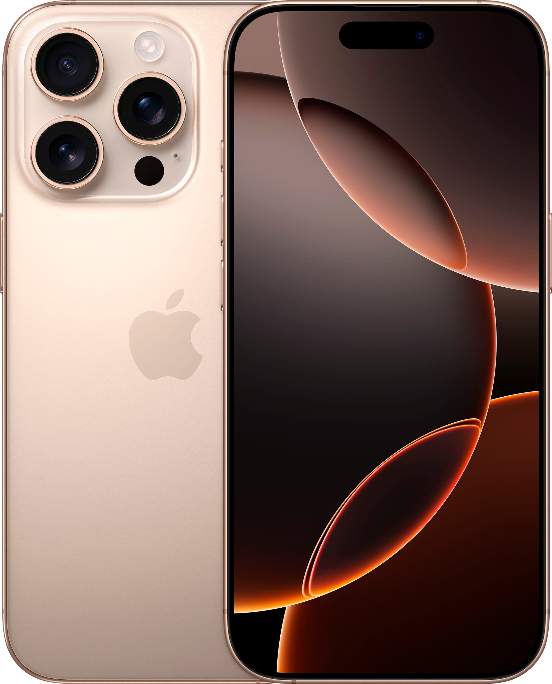 Apple - iPhone 16 Pro 256GB - Apple Intelligence - Desert Titanium (Verizon) product image