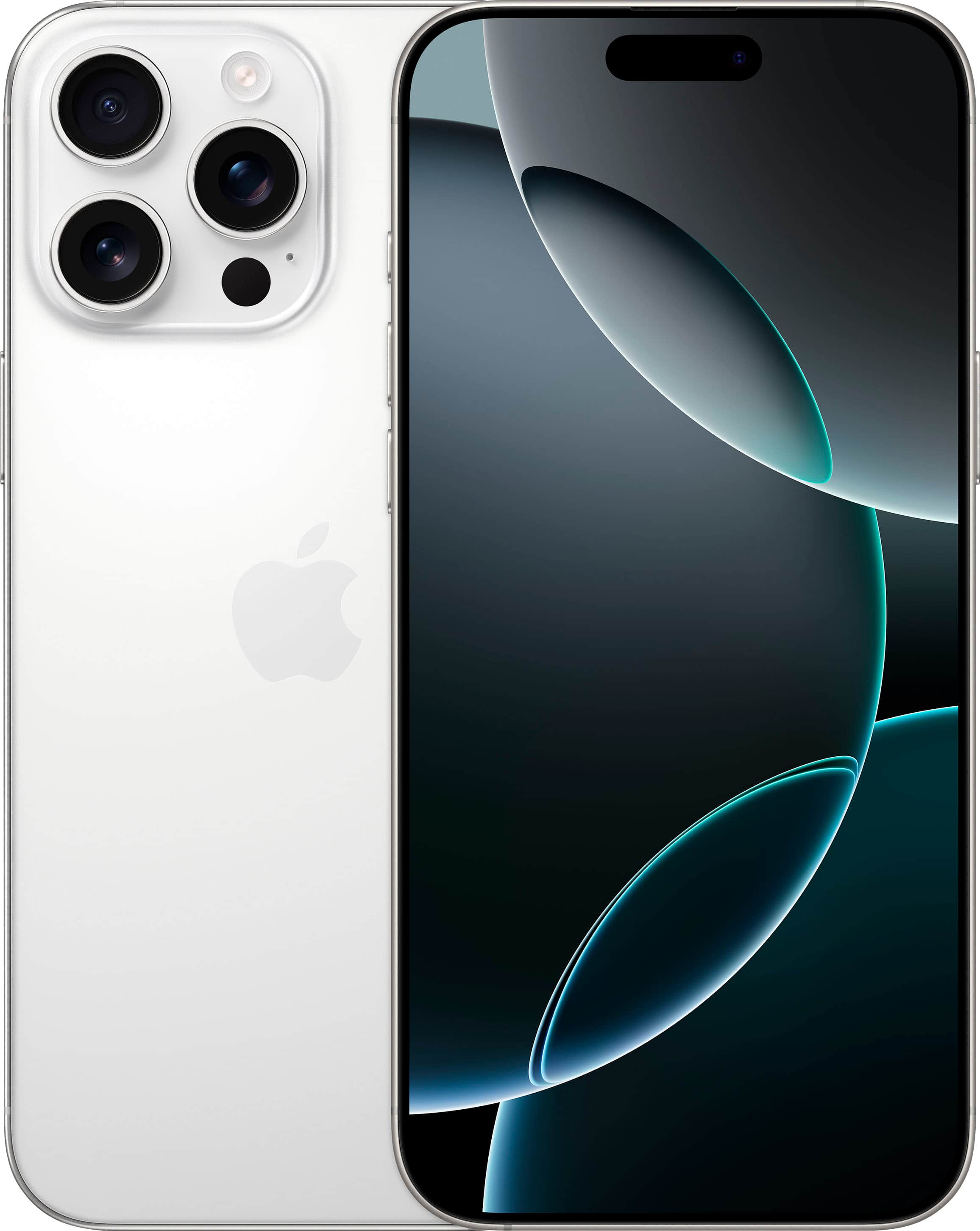 Apple - iPhone 16 Pro Max 512GB - Apple Intelligence - White Titanium (Verizon) product image