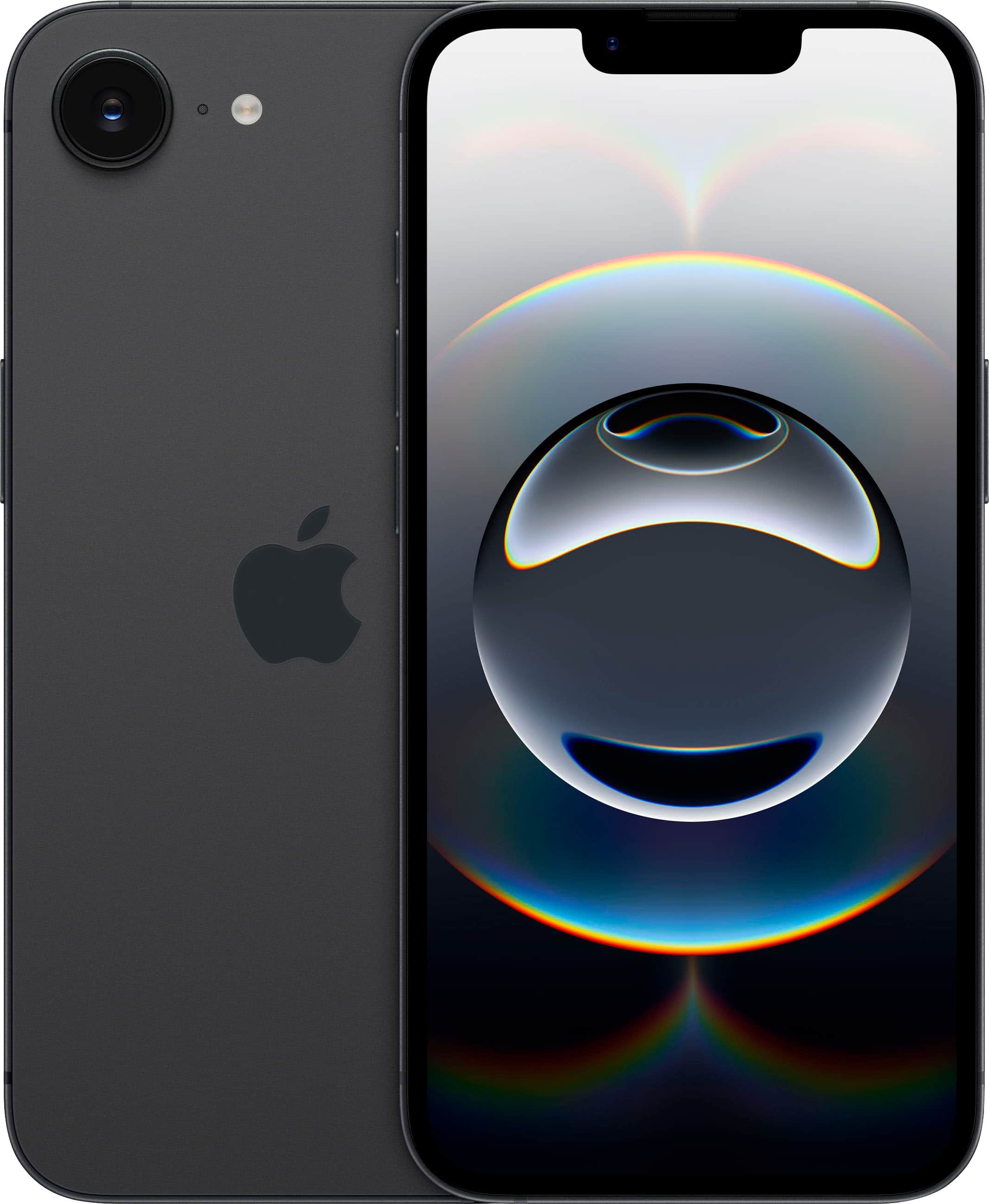 Apple - iPhone 16e 128GB - Apple Intelligence - Black (Verizon) product image