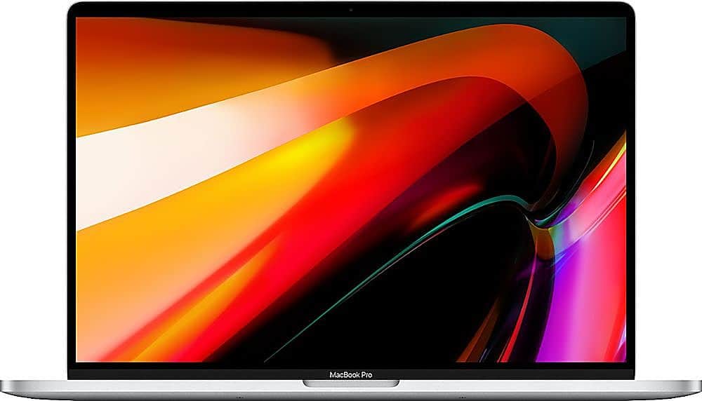 Apple - MacBook Pro 16" Certified Refurbished - Intel Core i7 2.6GHz - Touch Bar/ID - 16GB Memory - 512GB SSD (2019) - Silve…