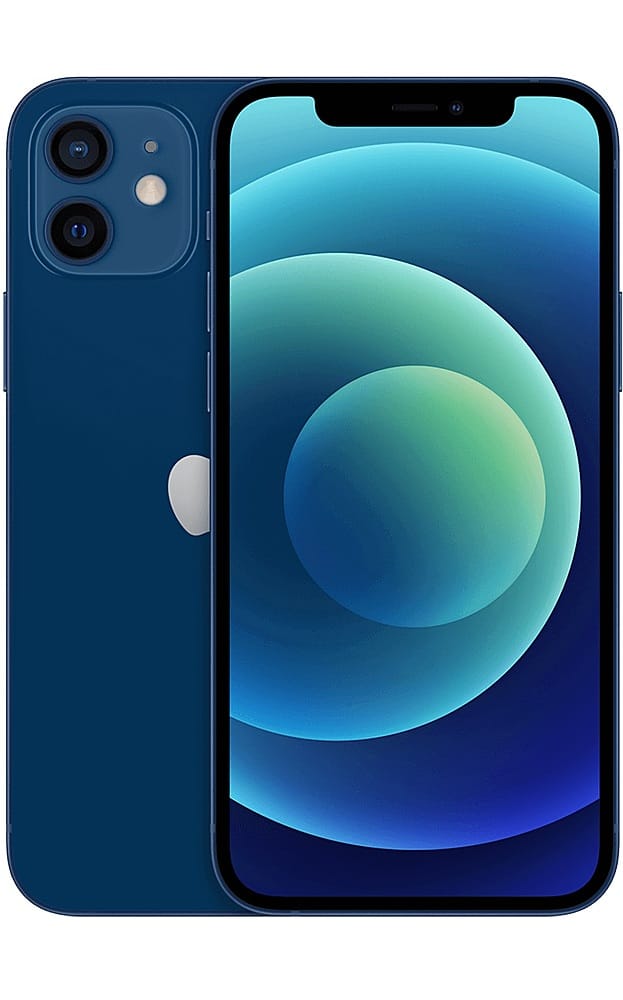 Apple - Pre-Owned Excellent iPhone 12 Mini 5G 128GB (Unlocked) - Blue product image