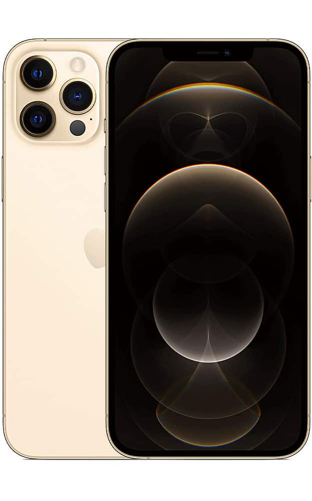 Apple - Pre-Owned Excellent iPhone 12 Pro 5G 256GB (Unlocked) - Gold product image