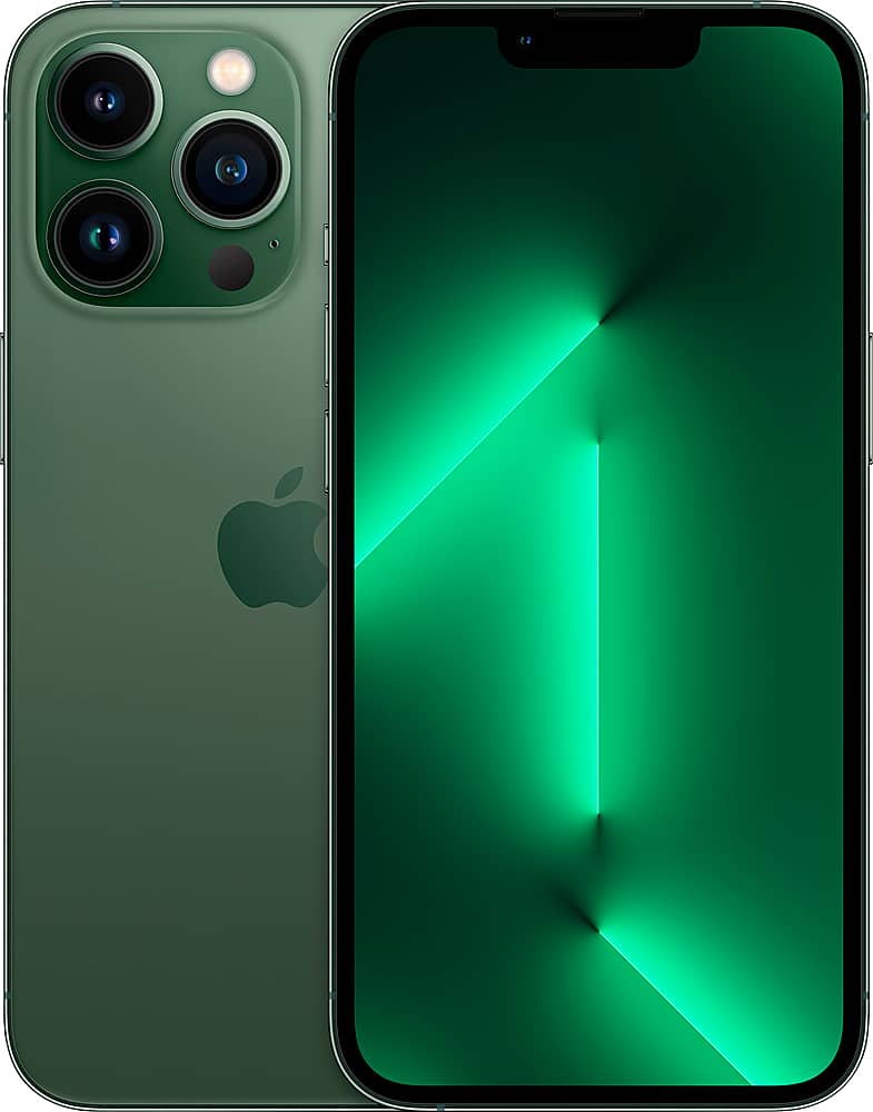 Apple - Pre-Owned Excellent iPhone 13 Pro Max 5G 128GB (Unlocked) - Alpine Green product image