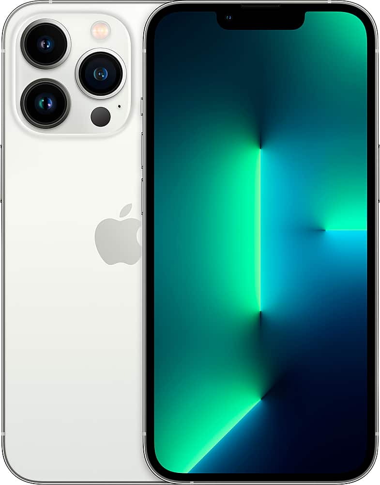 Apple - Pre-Owned Excellent iPhone 13 Pro Max 5G 256GB (Unlocked) - Silver product image