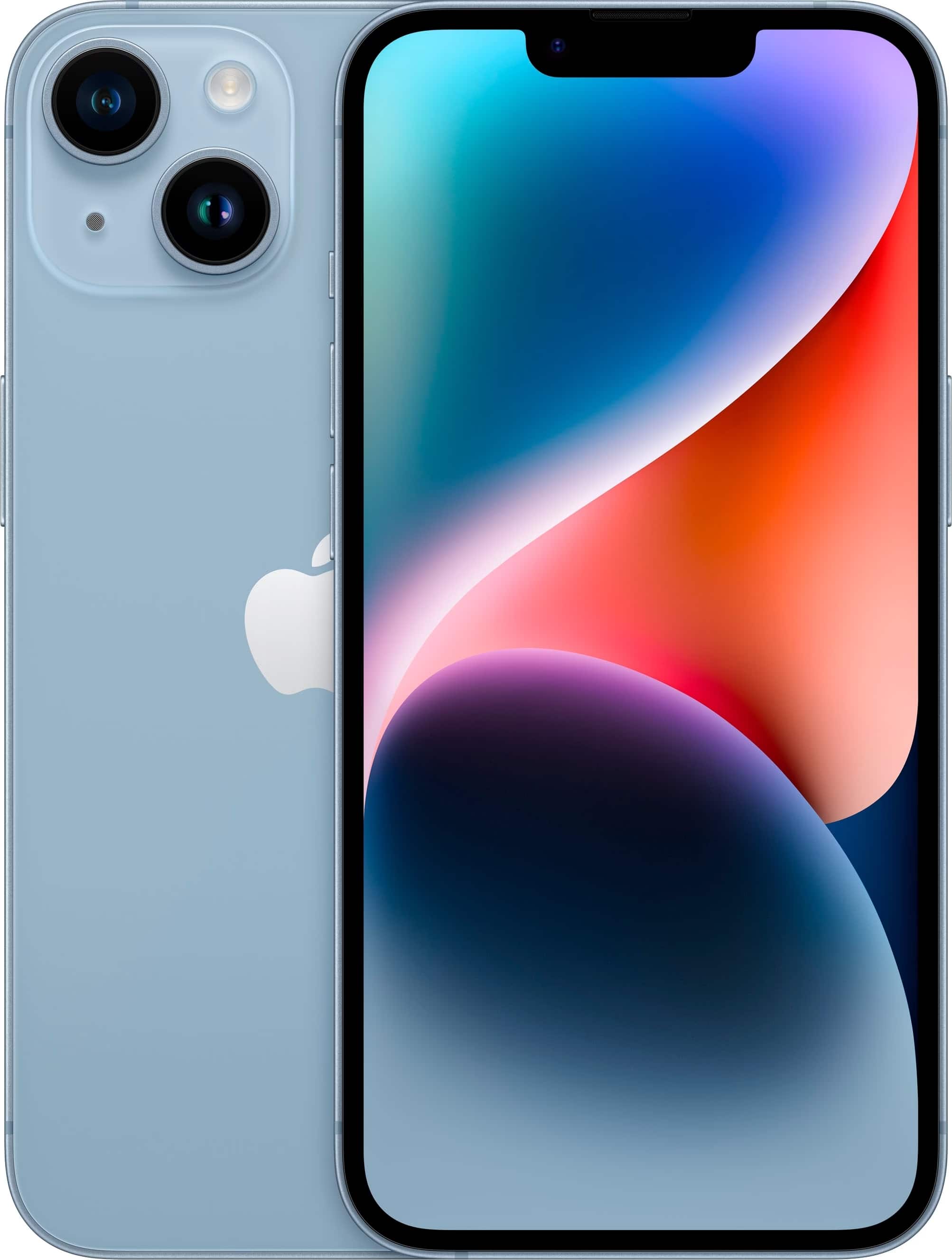 Apple - Pre-Owned Excellent iPhone 14 Plus 5G 128GB (Unlocked) - Blue product image