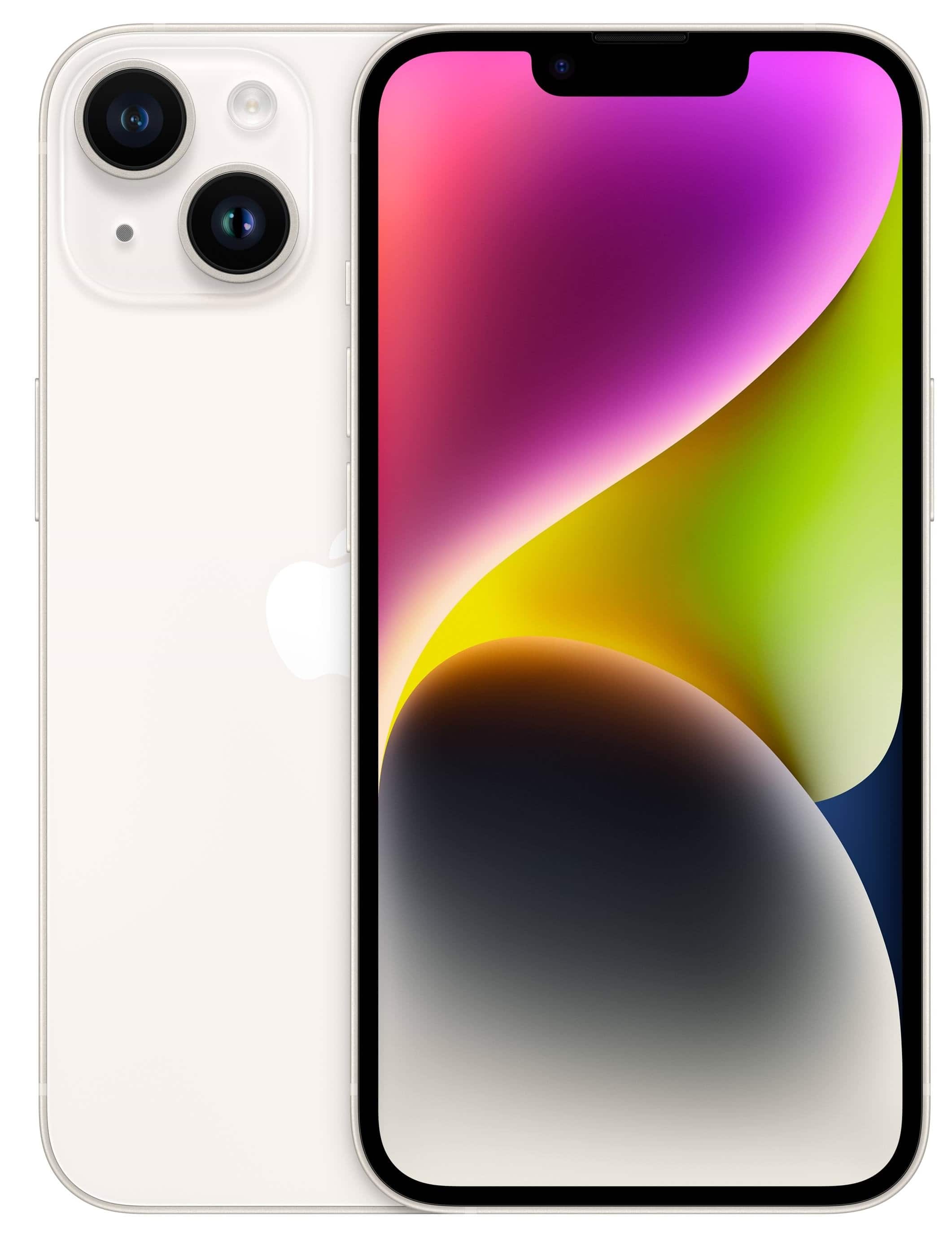 Apple - Pre-Owned Excellent iPhone 14 Plus 5G 128GB (Unlocked) - Starlight product image