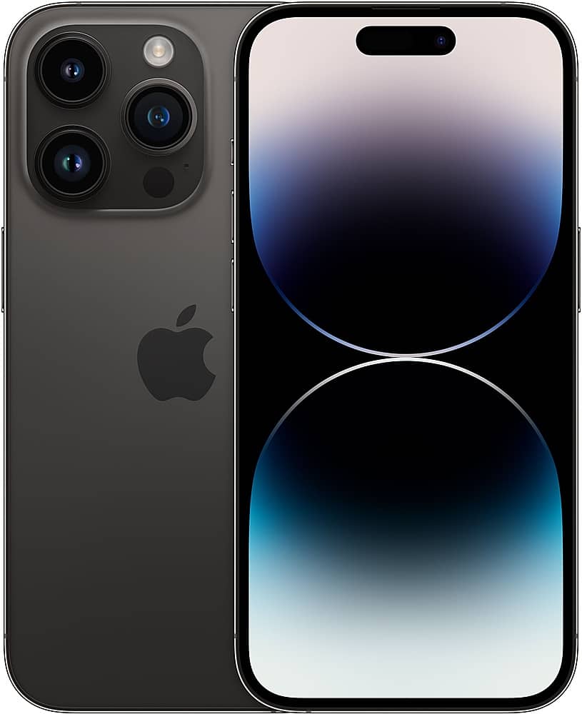 Apple - Pre-Owned Excellent iPhone 14 Pro Max 5G 128GB (Unlocked) - Space Black product image