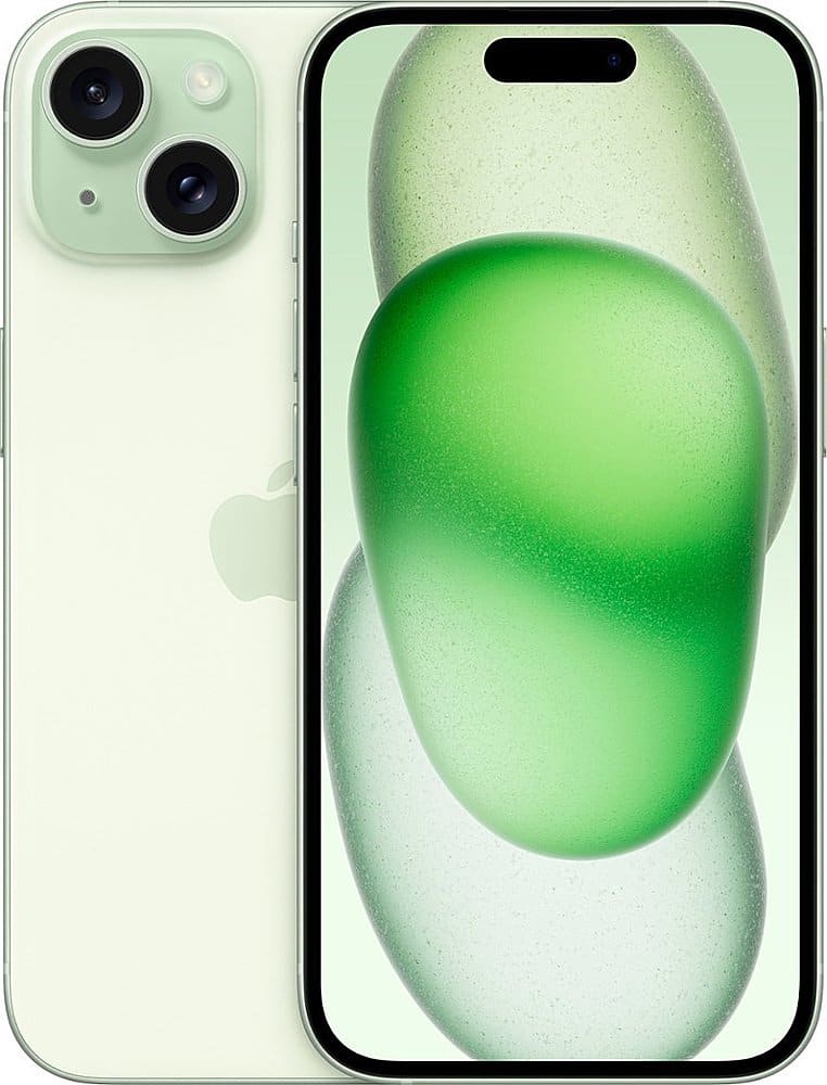 Apple - Pre-Owned Excellent iPhone 15 5G 128GB (Unlocked) - Green product image