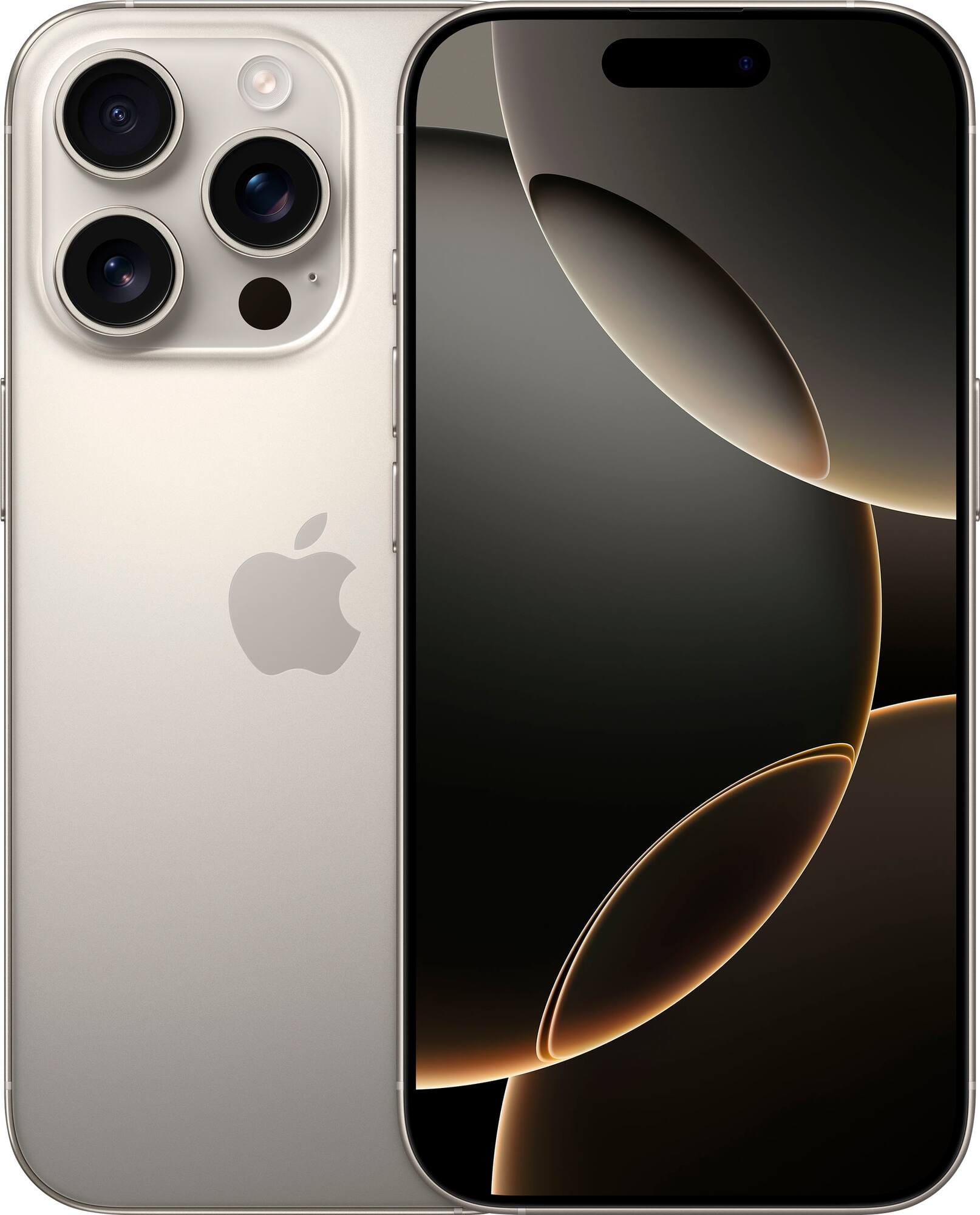 Apple - Pre-Owned Excellent iPhone 16 Pro Max 5G 1TB - Apple Intelligence - (Unlocked) - White Titanium product image