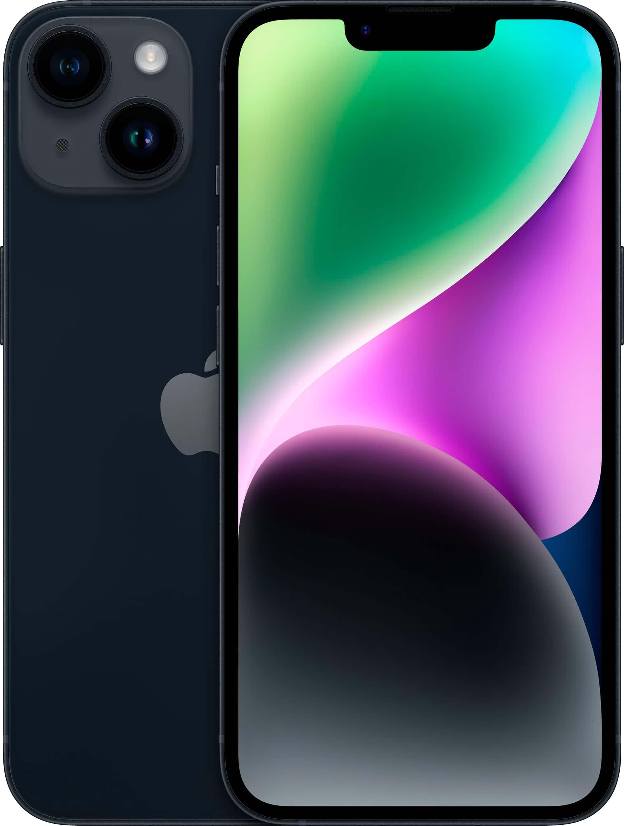 Apple - Pre-Owned Fair iPhone 14 5G 128GB (Unlocked) - Midnight product image