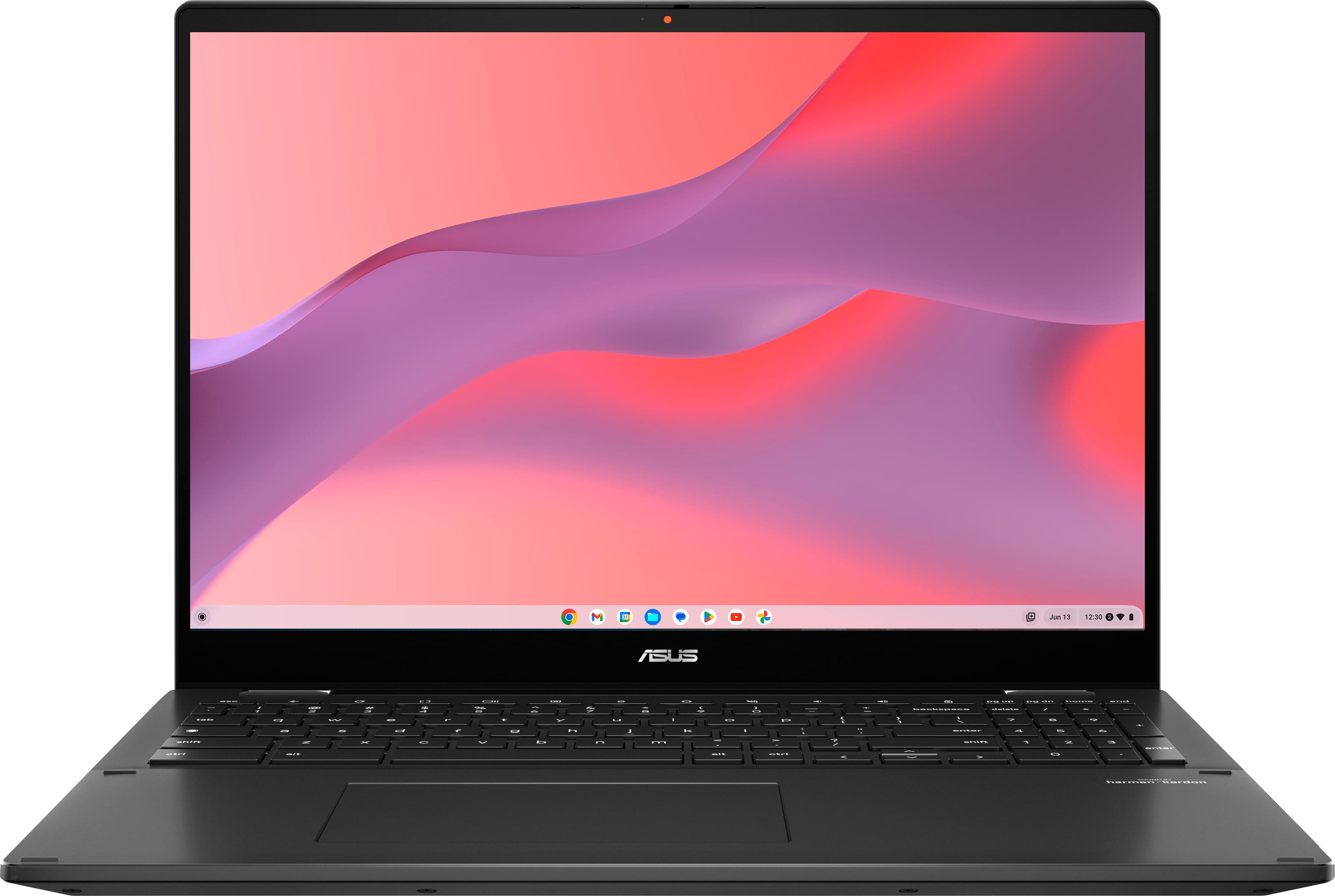 ASUS - CX5601 16" FHD+ 2-in-1 Touch Screen Chromebook Plus Laptop with Google AI - Intel Core i3 - 8GB Memory - 128GB SSD -…