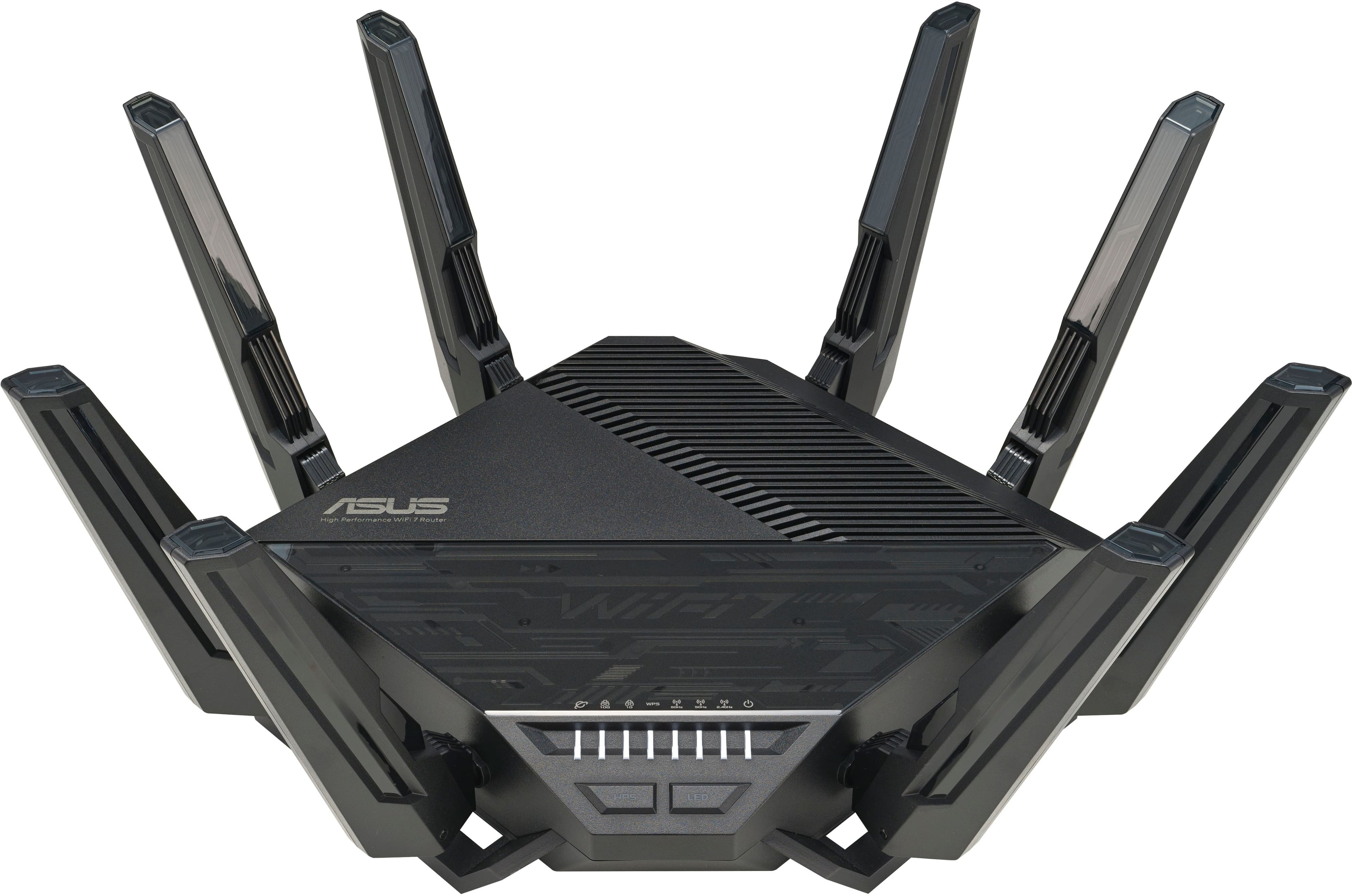 ASUS - RT-BE96U BE19000 Tri-Band Wi-Fi 7 Router - Black product image