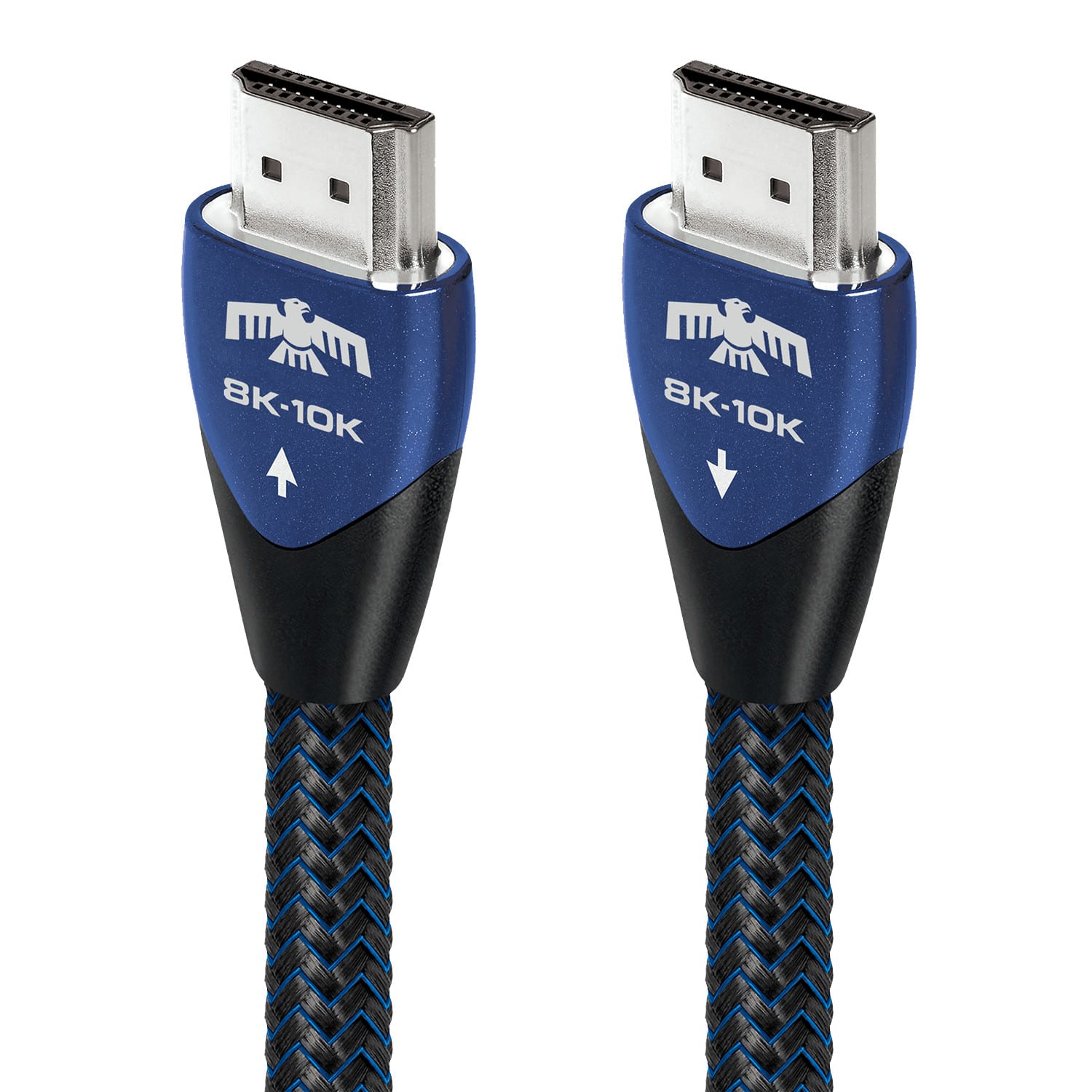 AudioQuest - ThunderBird 48 7.4' 4K-8K-10K 48Gbps HDMI Cable - Blue on Black product image