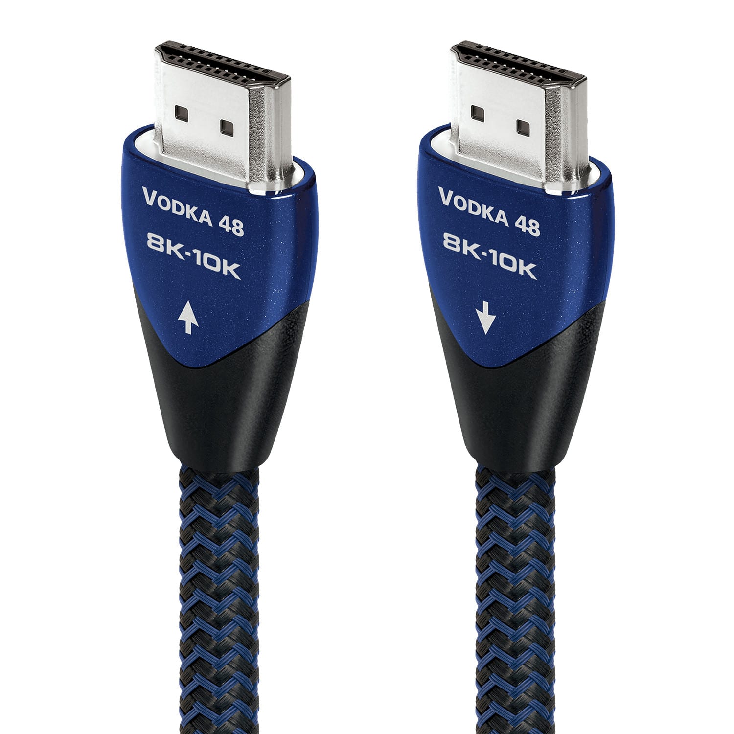 AudioQuest - Vodka 48 4.9' 4K-8K-10K 48Gbps HDMI Cable - Blue on Black product image