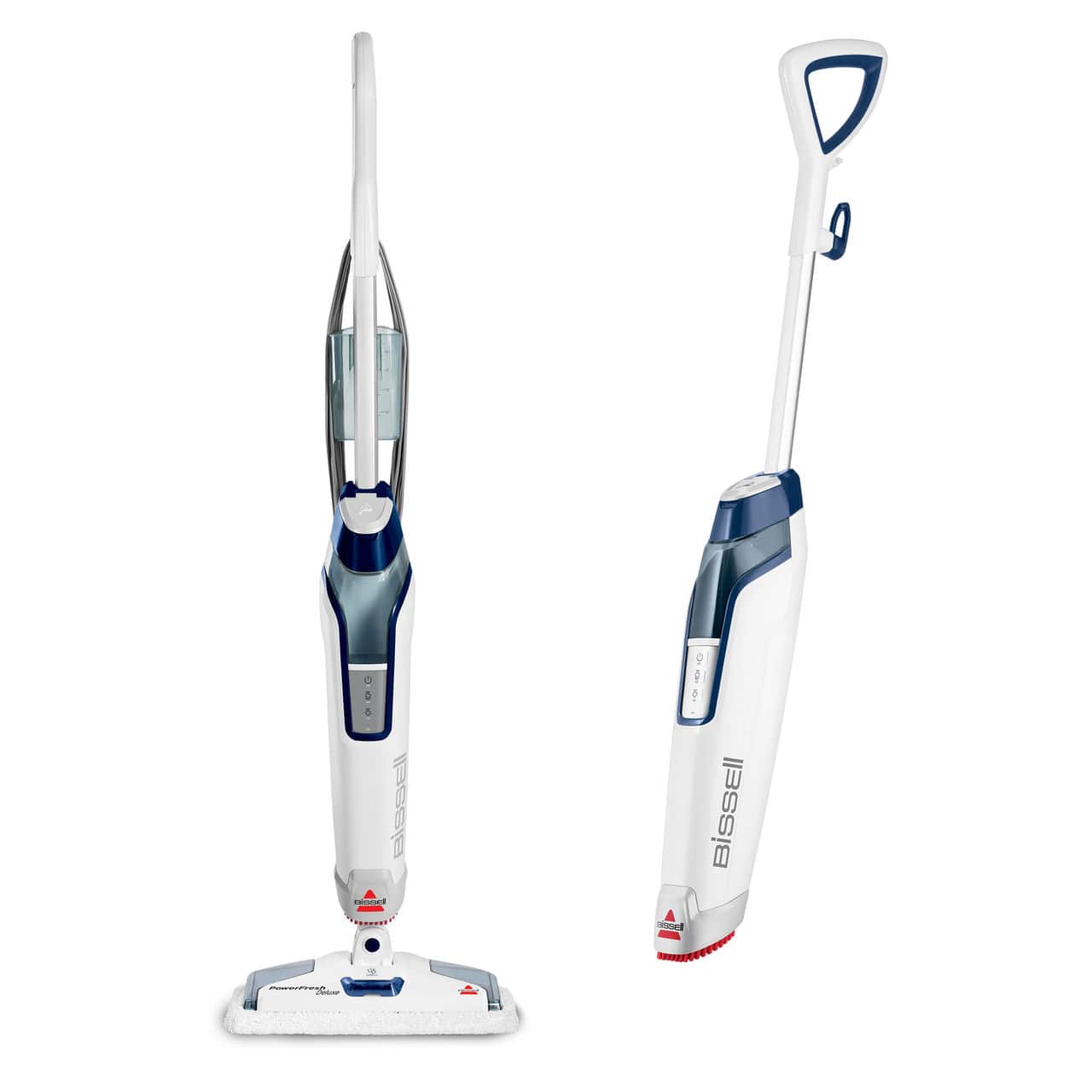 BISSELL - PowerFresh Deluxe Corded Steam Mop - Brite White/Saphire Waltz product image