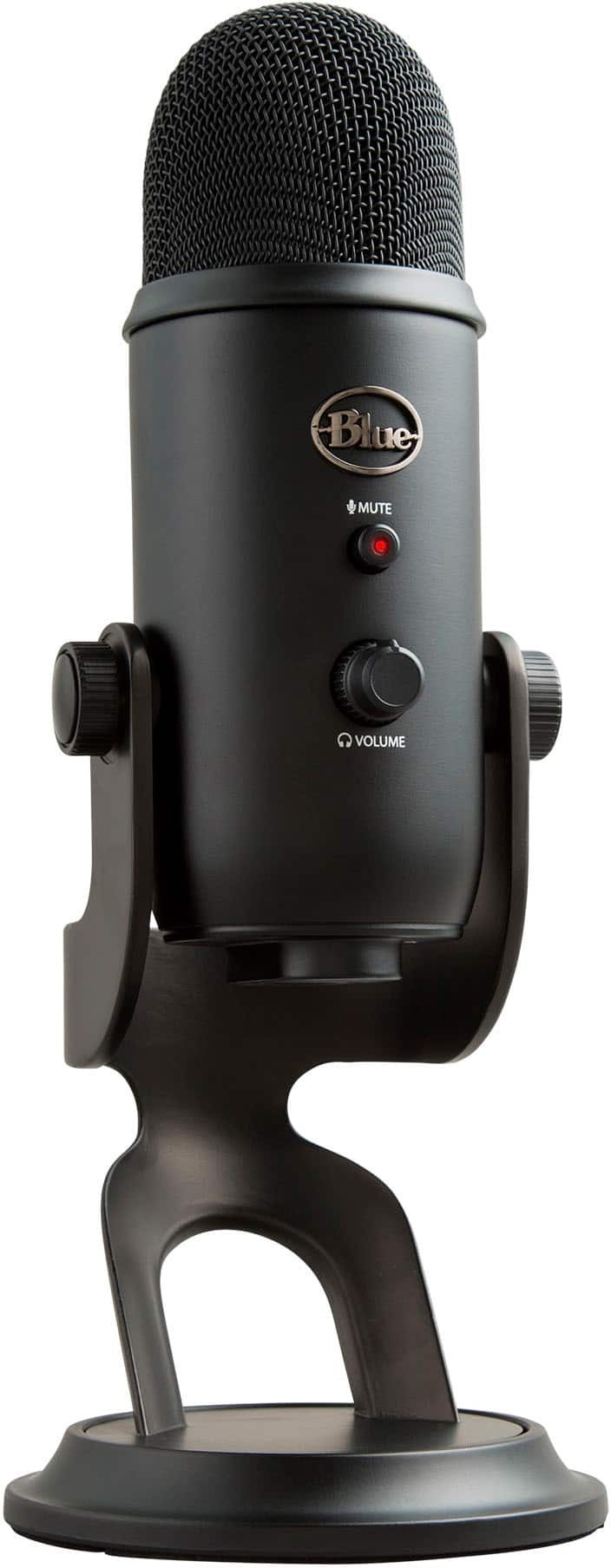 Blue Microphones - Blue Yeti Professional Multi-Pattern USB Condenser Microphone - Blackout product image
