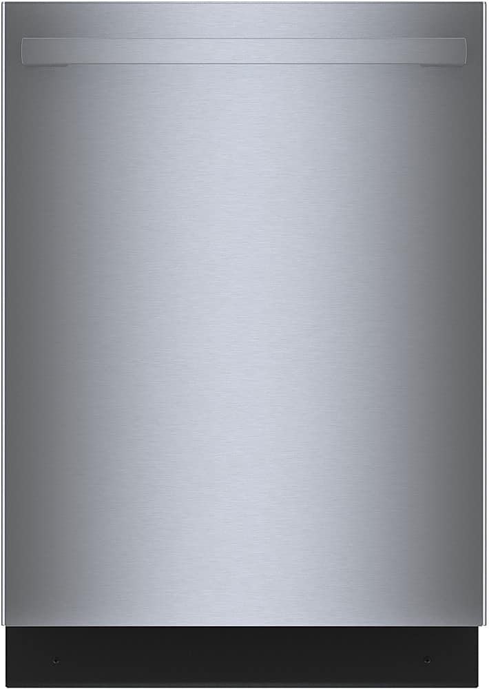 Bosch - Benchmark Series 24" Top Control Smart Built-In Stainless Steel Tub Dishwasher with 3rd Rack, 38 dBA - Stainless Ste…