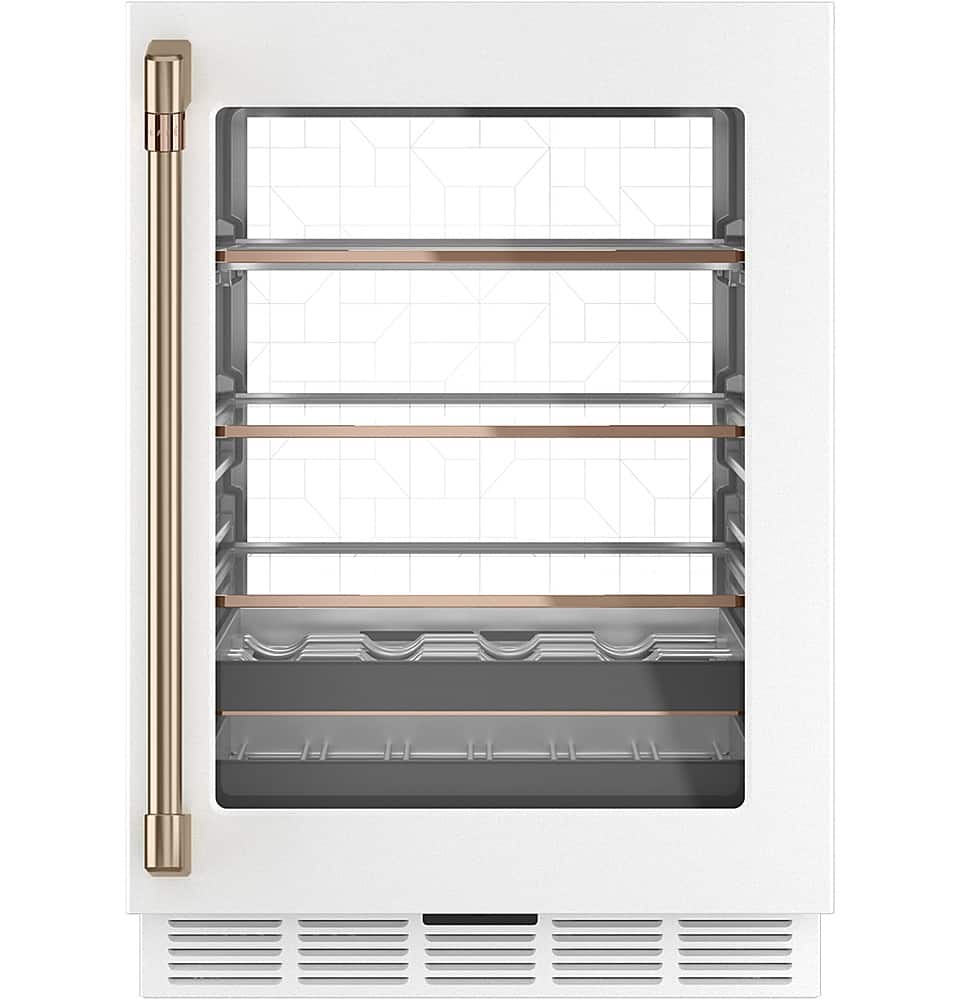 Café - 14-Bottle 126-Can Built-In Beverage Cooler with Wi-Fi - Matte White product image