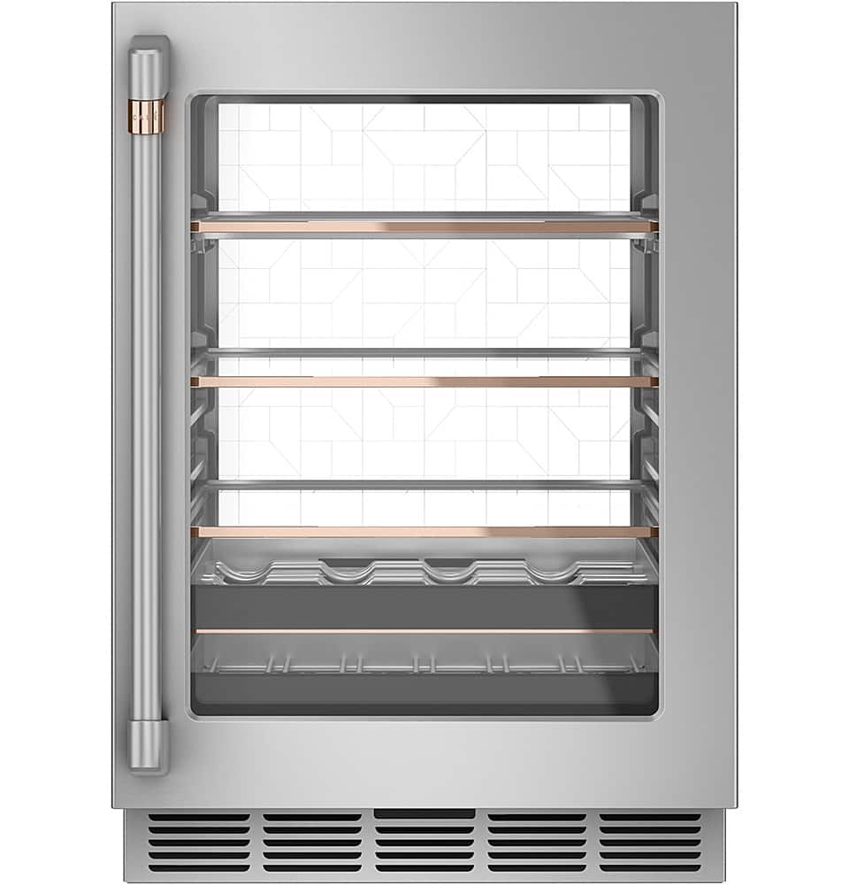 Café - 14-Bottle 126-Can Built-In Beverage Cooler with Wi-Fi - Stainless Steel product image