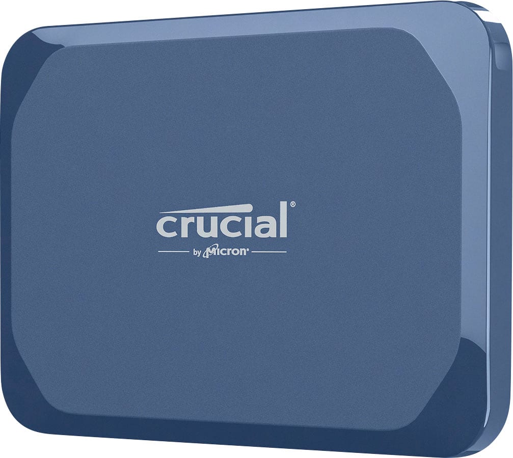 Crucial - X10 2TB External USB-C SSD - Blue product image