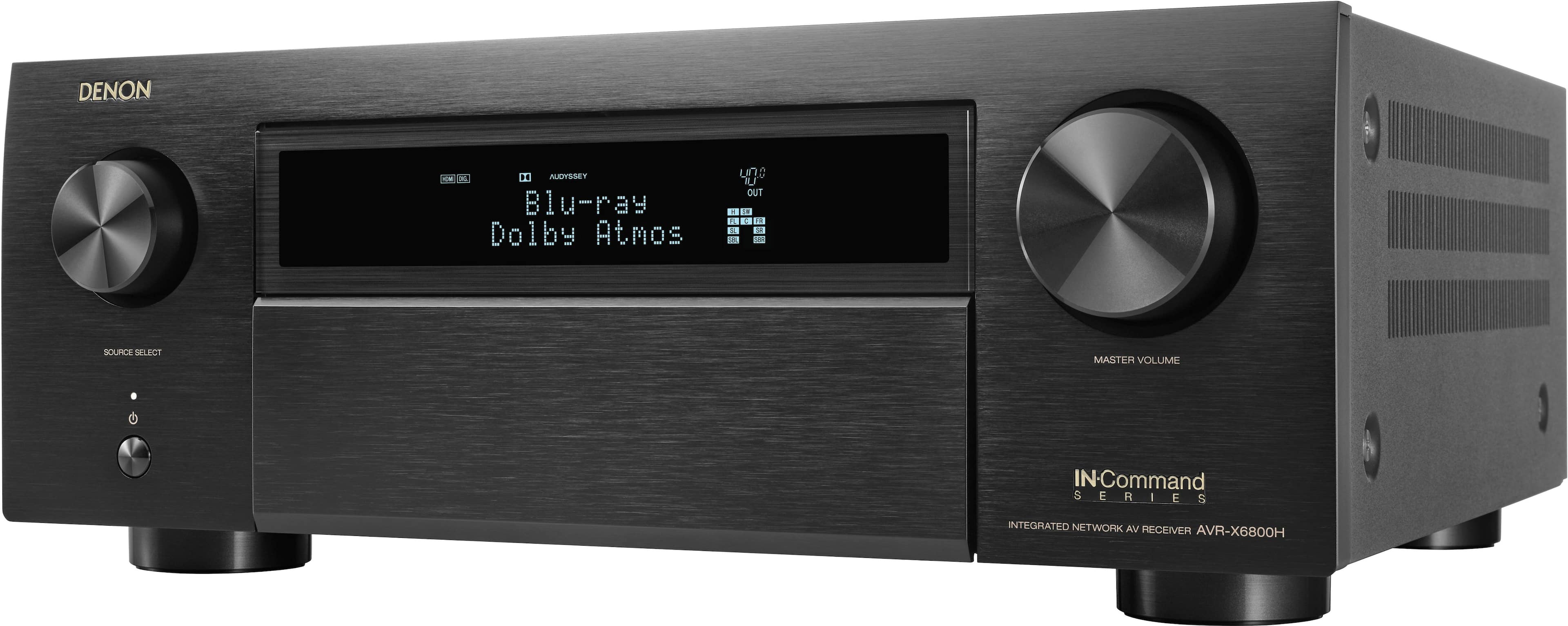 Denon - AVR-X6800H 140W 11.4-Ch. Home Theater AV Receiver - Black product image