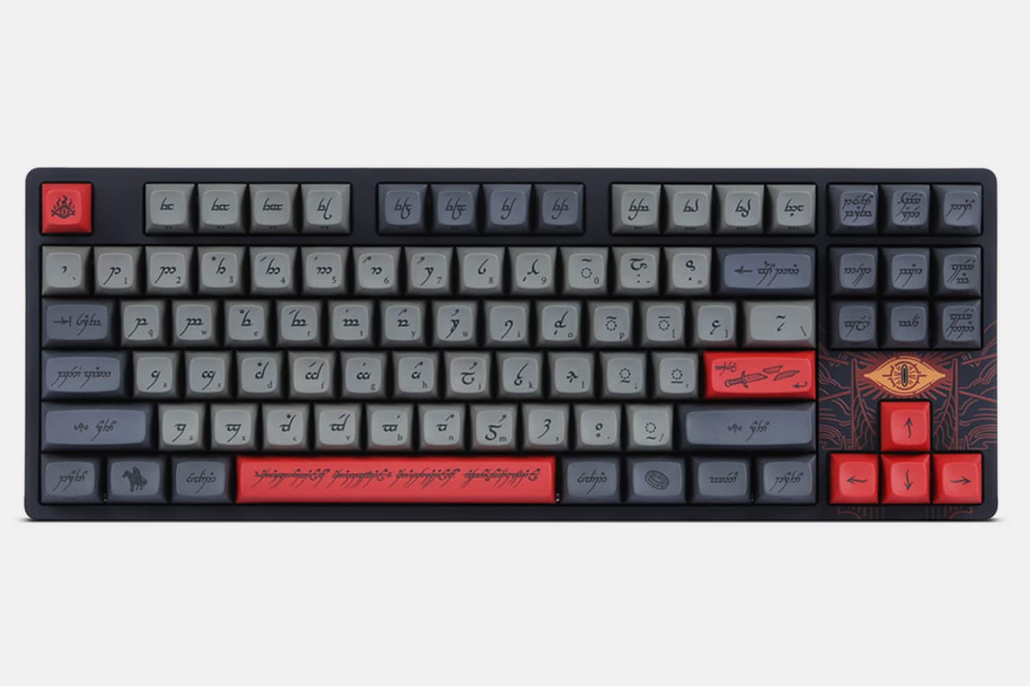 DROP - The Lord of the Rings TKL Wired Speech Mechanical Gaming Keyboard - Black product image