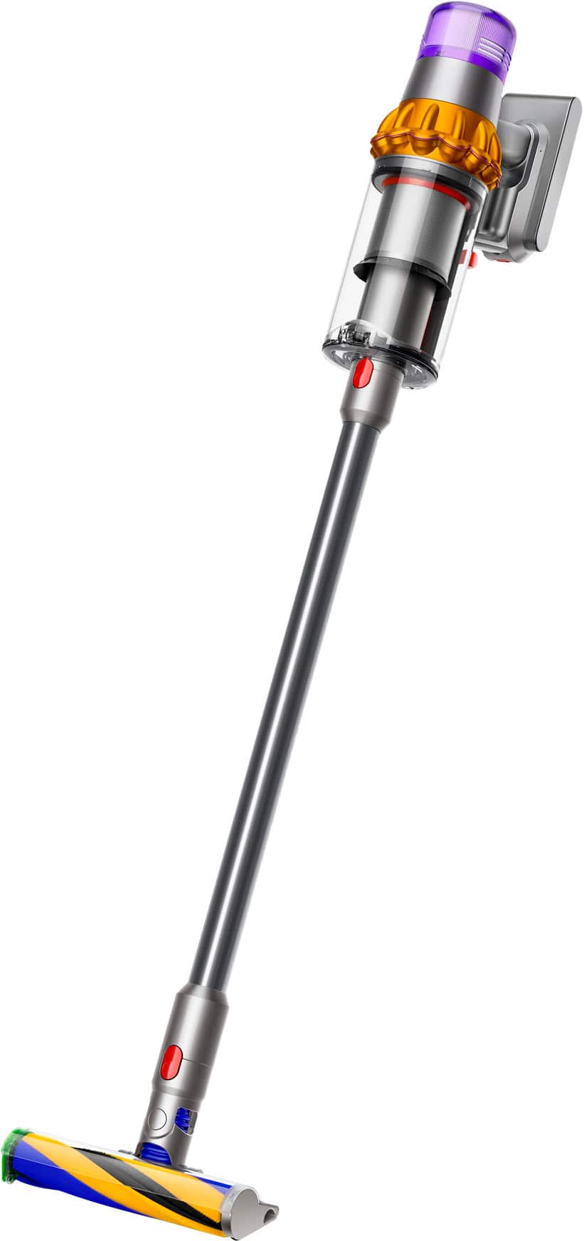 Dyson - V15 Detect Extra Cordless Vacuum with 10 accessories - Yellow/Nickel product image