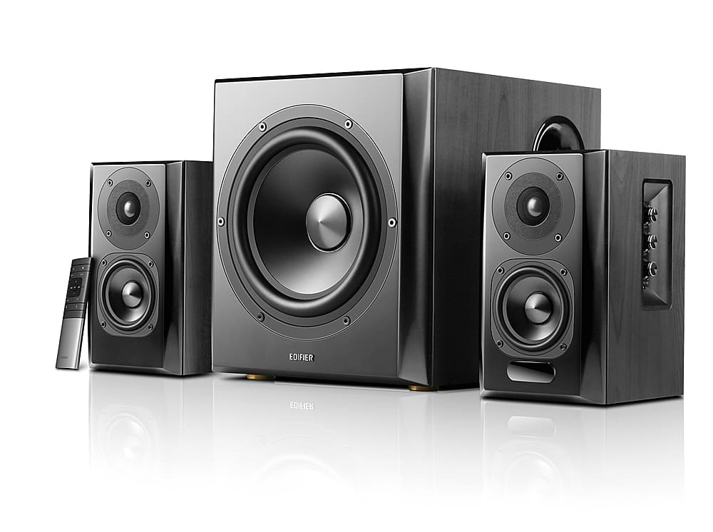Edifier - S351DB 2.1 Bluetooth Multimedia Speaker System (3-Piece) - Black product image