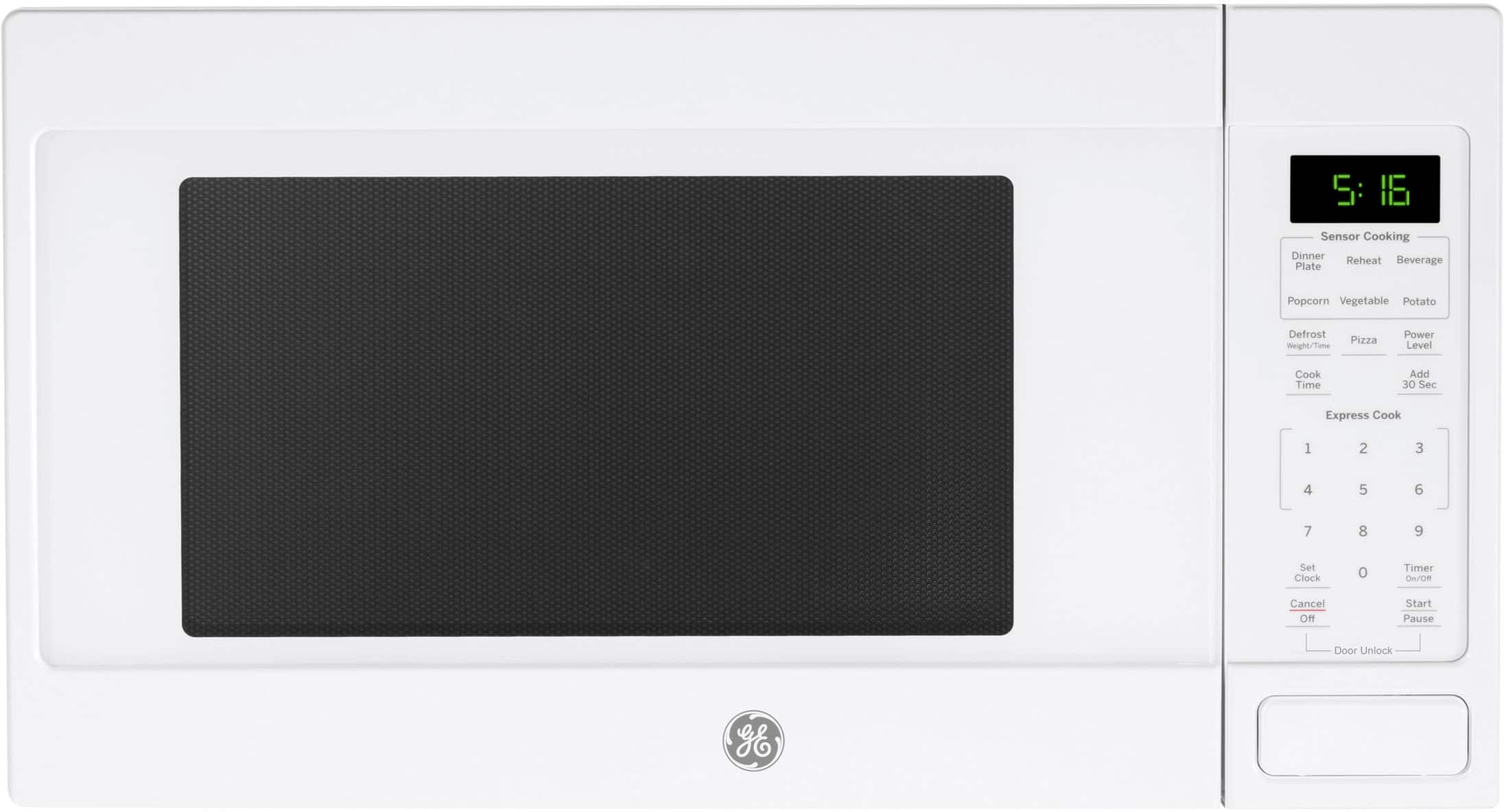 GE - 1.6 Cu. Ft. Countertop Microwave with Sensor Cooking and Defrost - White product image