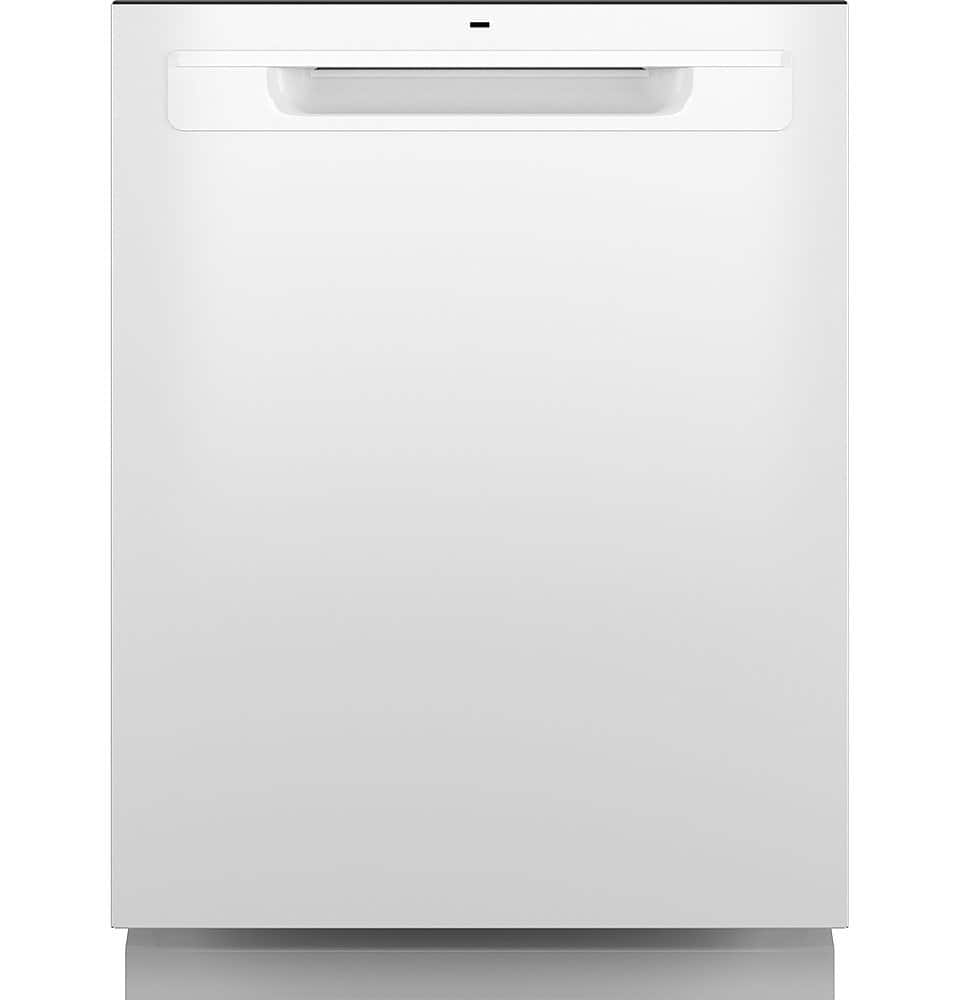 GE - 24" Top Control Built-In Stainless Steel Tub Dishwasher with 3rd Rack, Sanitize Cycle and 45 dBA - Black Slate product…