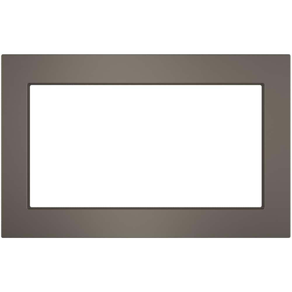 GE - 30" Trim Kit for Profile PEB7227BLTS Microwave - Black Stainless Steel product image