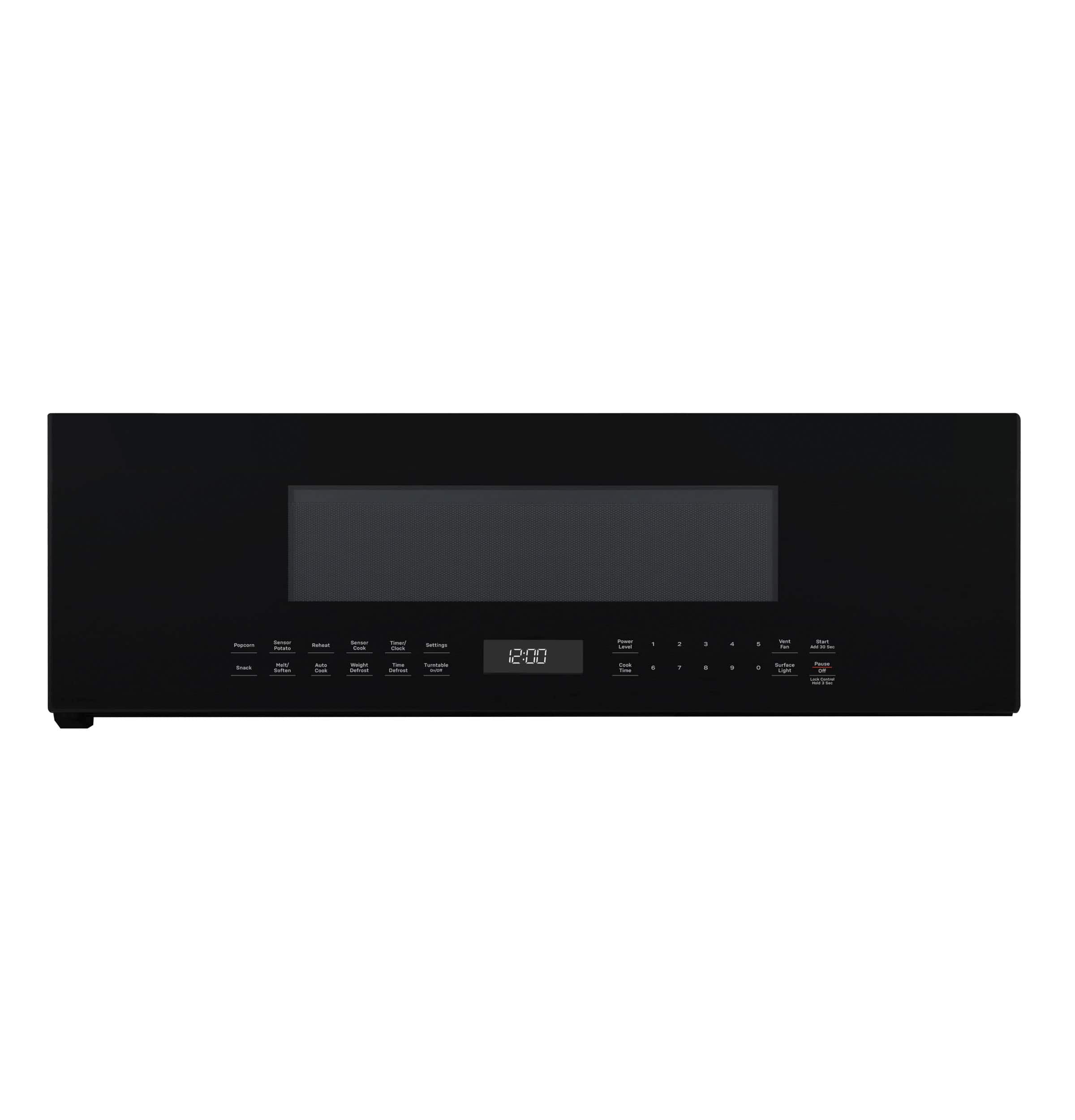 GE Profile - 1.2 Cu. Ft. Over-The-Range Microwave with Sensor Cooking and Low Profile Design - Black product image