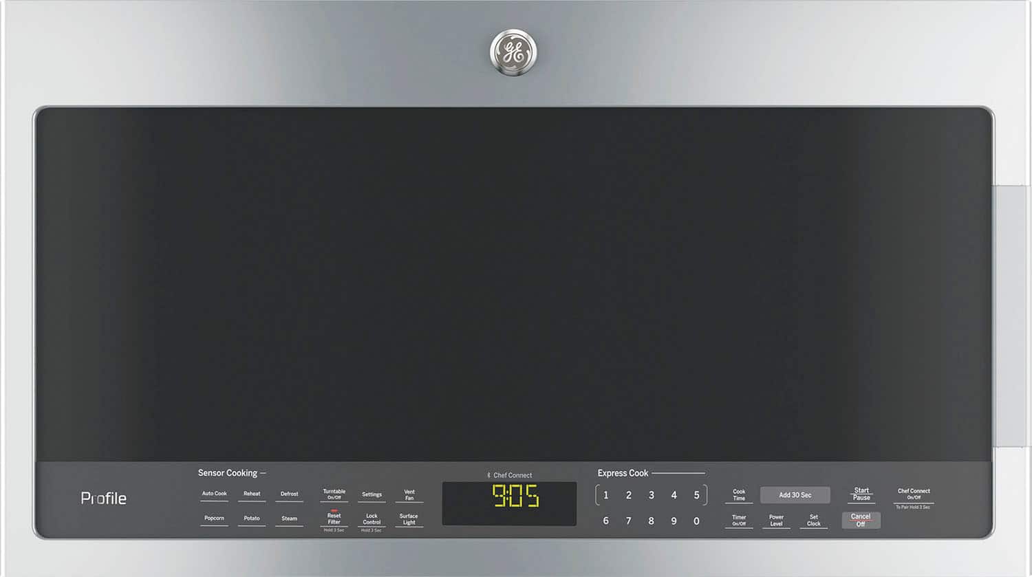 GE Profile - 2.1 Cu. Ft. Over-the-Range Microwave with Sensor Cooking and Chef Connect - Stainless Steel product image