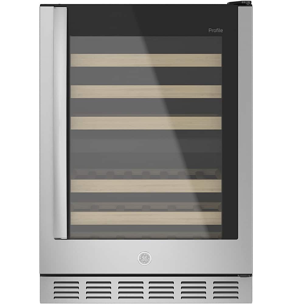 GE Profile - 44-Bottle Dual Zone Wine Cooler - Stainless Steel product image