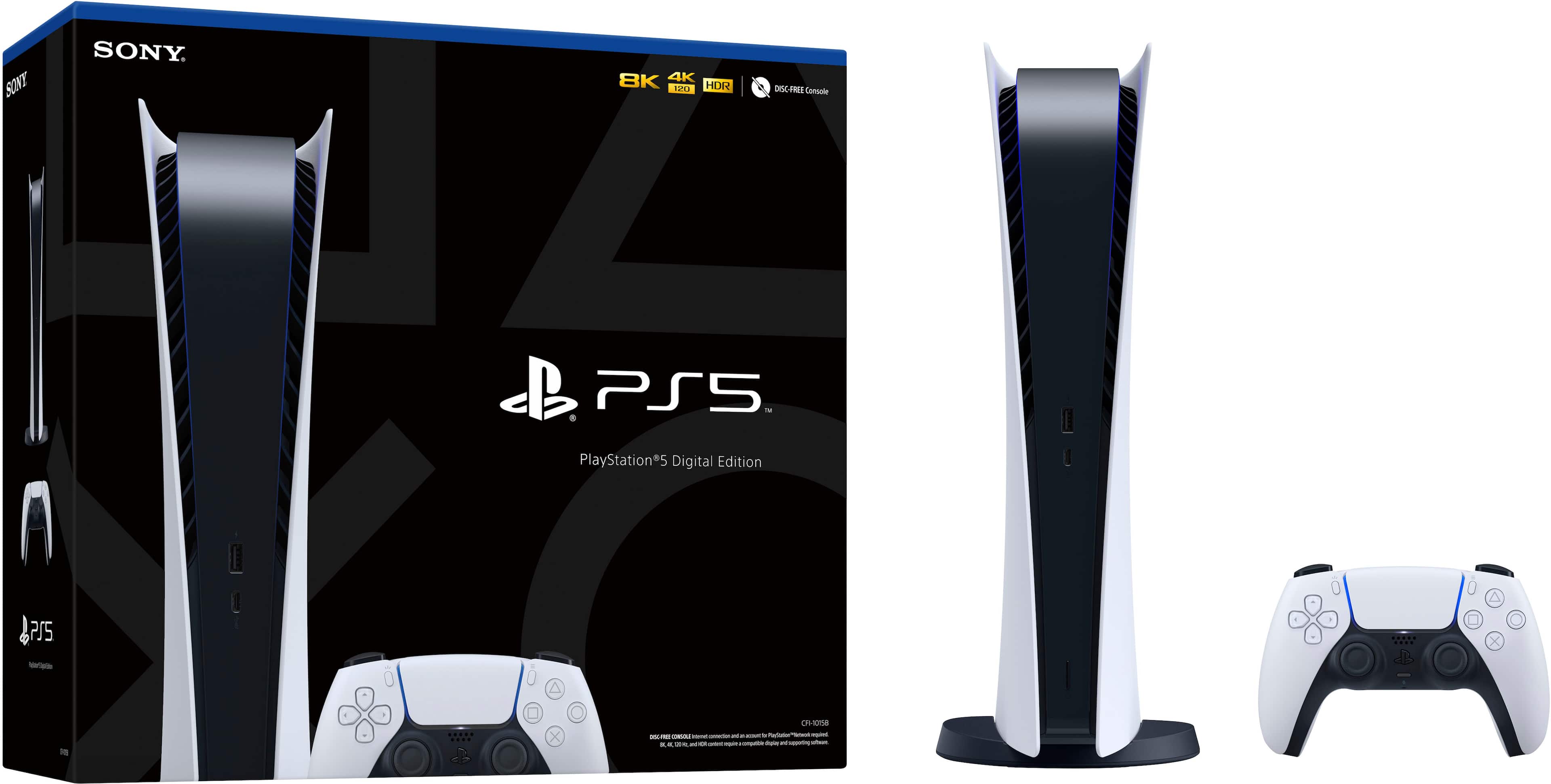 Geek Squad Certified Refurbished PlayStation 5 Digital Edition Console - PlayStation 5 product image