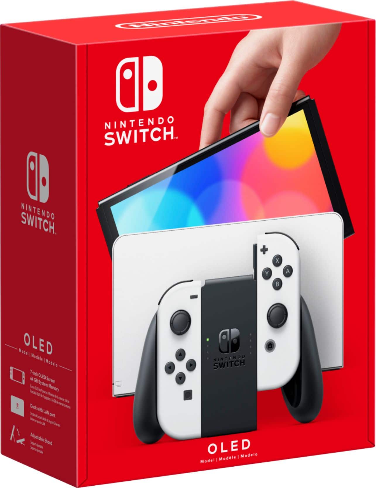 Geek Squad Certified Refurbished Switch - OLED Model w/Joy-Con - Nintendo Switch - OLED Model product image