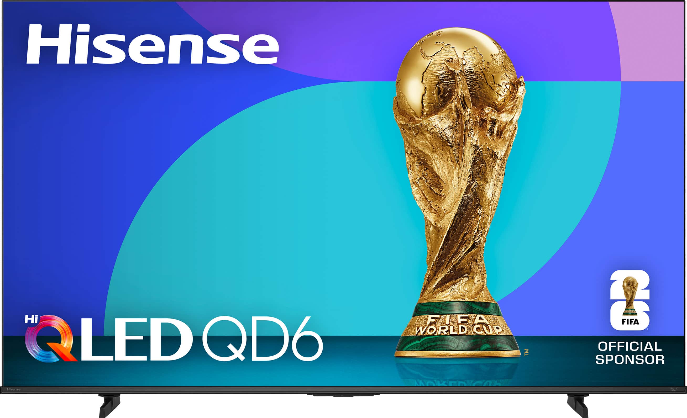 Hisense - 65" Class QD6 Series Hi-QLED 4K UHD HDR Smart Fire TV (2025) product image