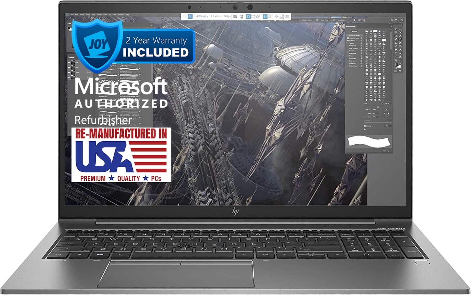 HP - ZBook Firefly 15 G7 15.6" Refurbished Laptop - Intel 10th Gen Core i7 with 32GB Memory - Intel UHD Graphics - 1TB SSD -…