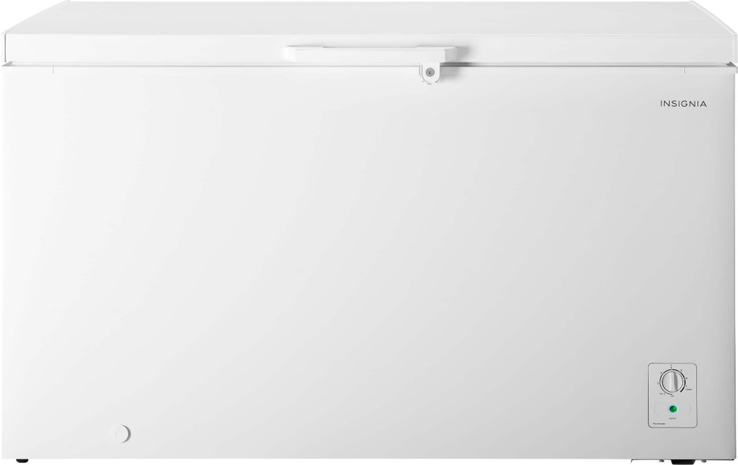 Insignia™ - 14.0 Cu. Ft. Garage-Ready Chest Freezer - White product image