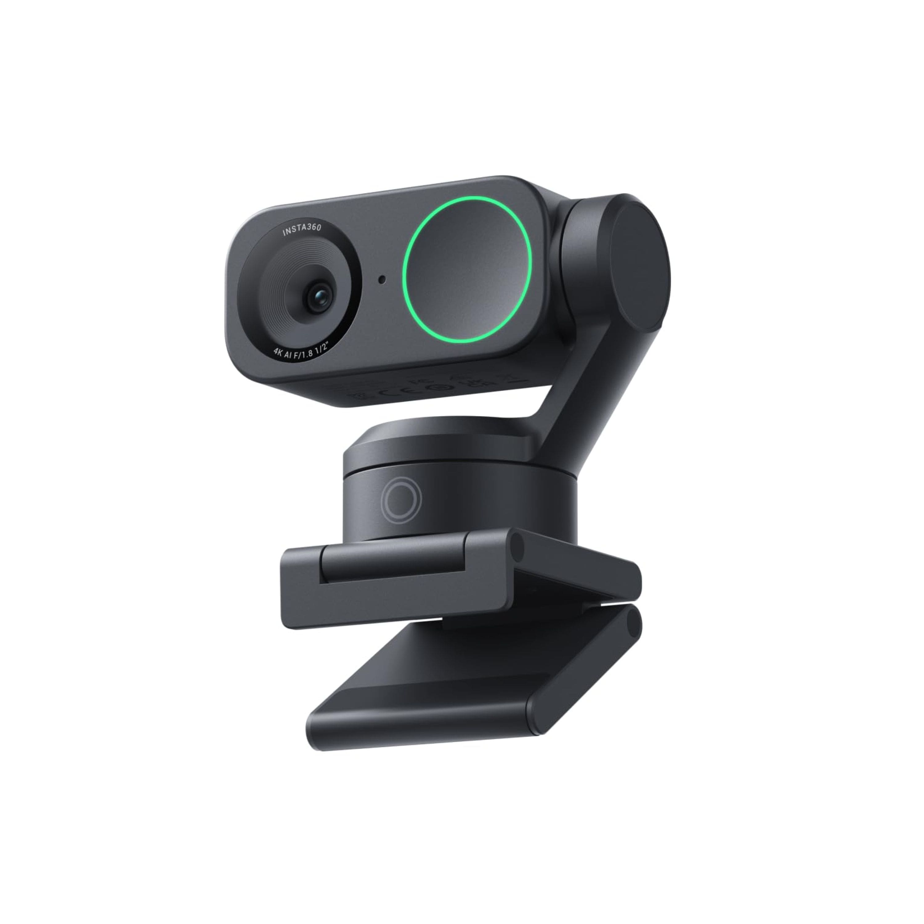 Insta360 - Link 2C 4K Webcam for Conferencing, Gaming & Streaming, 1/2" Sensor, AutoFraming, works w/ Zoom, Teams, Twitch &…
