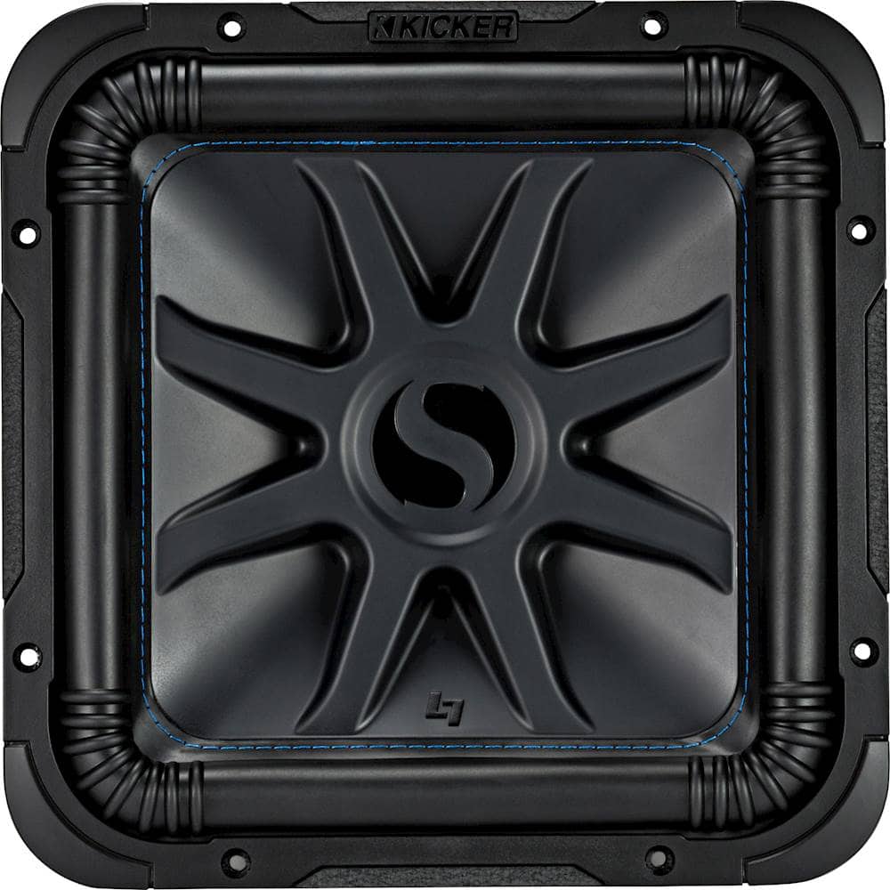 KICKER - Solo-Baric L7S 15" Dual-Voice-Coil 4-Ohm Subwoofer - Black product image
